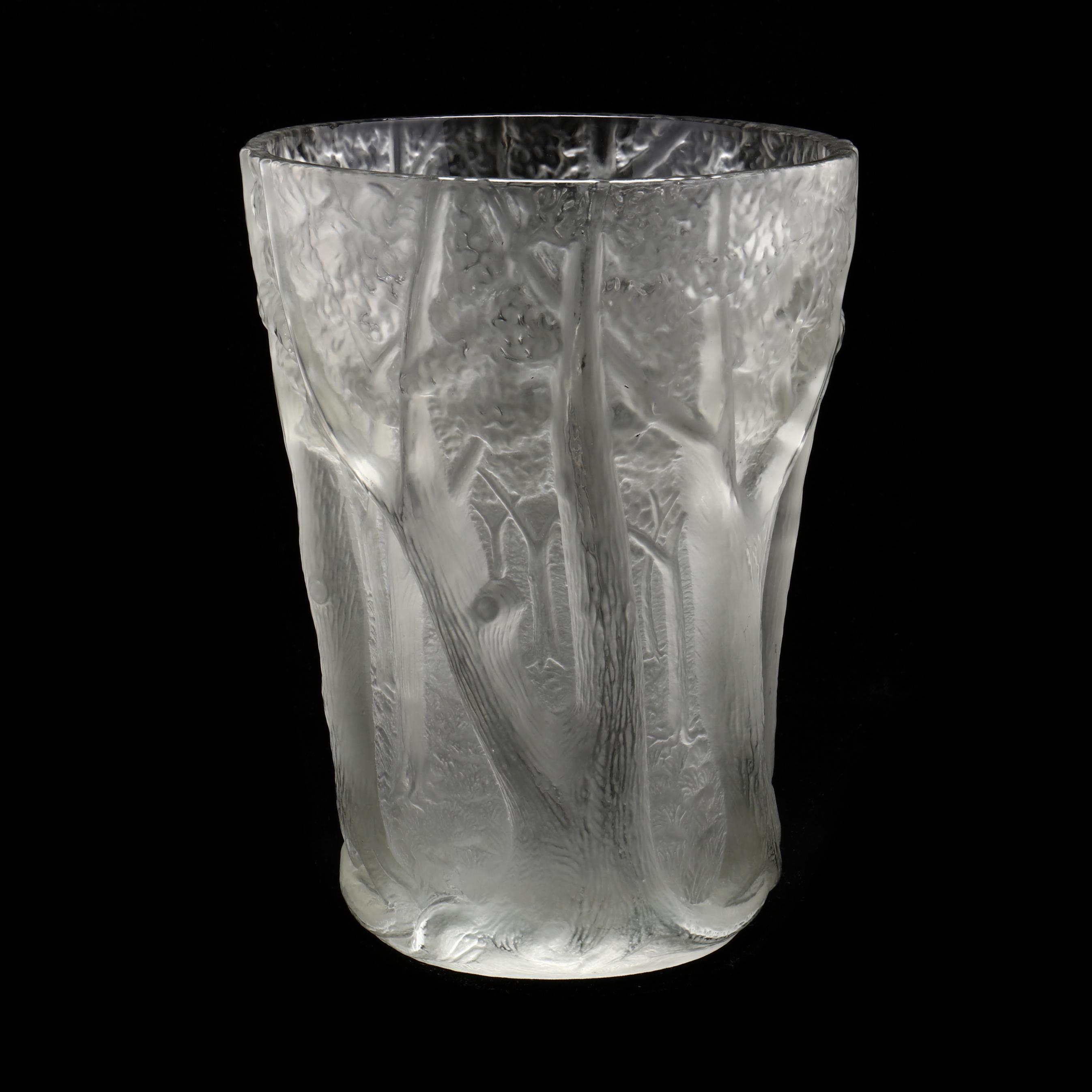 Josef Inwald Barolac, Art Glass Forest Vase (Lot 147 - The May
