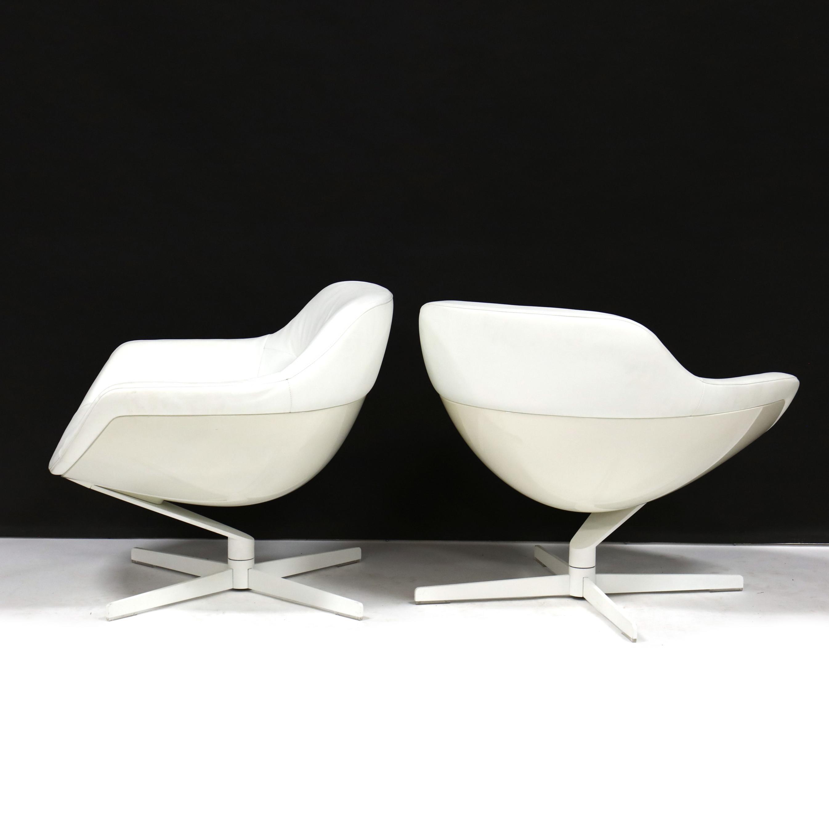 Jean-Marie Massaud (Fr., b.1966), Pair of Auckland Lounge Chairs