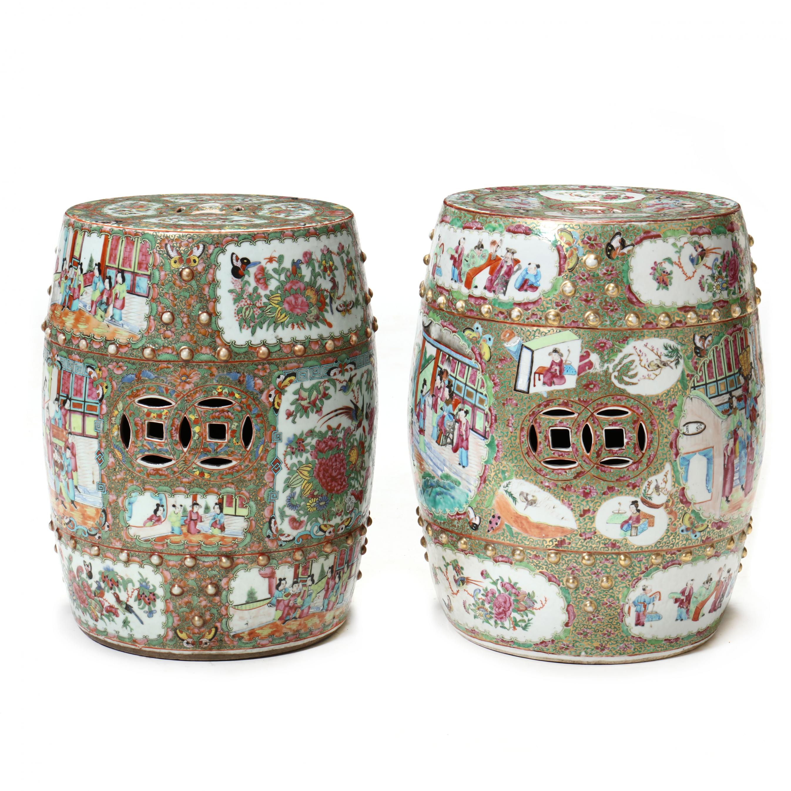 アンティーク　チャイナ　ローズメダリオン ２枚　Chinese Rose Antique Rose Medallion In Antique Chinese Bowls for sale | eBay