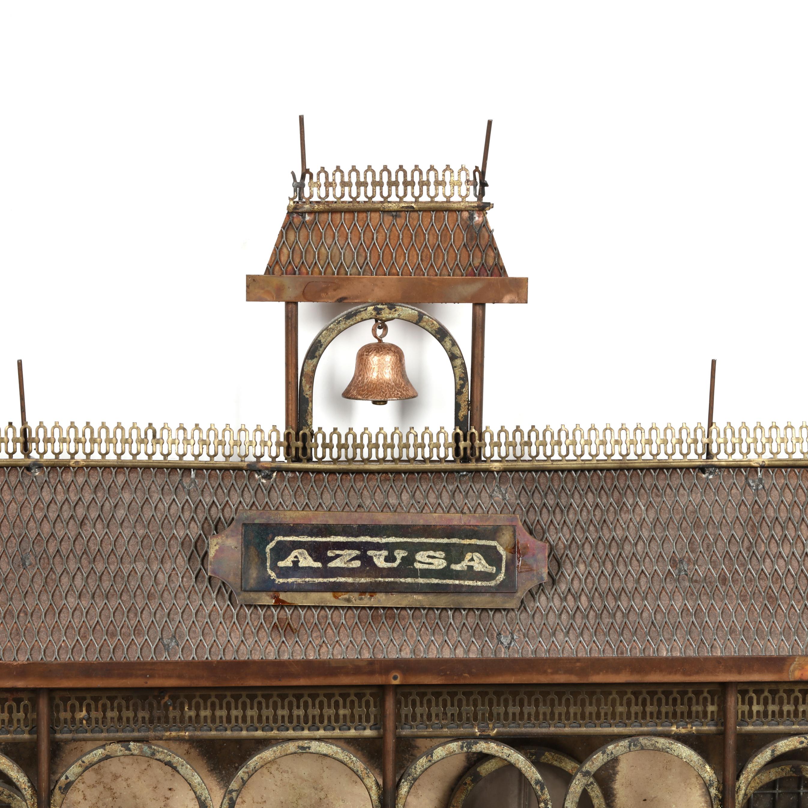 Curtis Jere, Train Depot Wall Sculpture (Lot 3184 - Modern Art