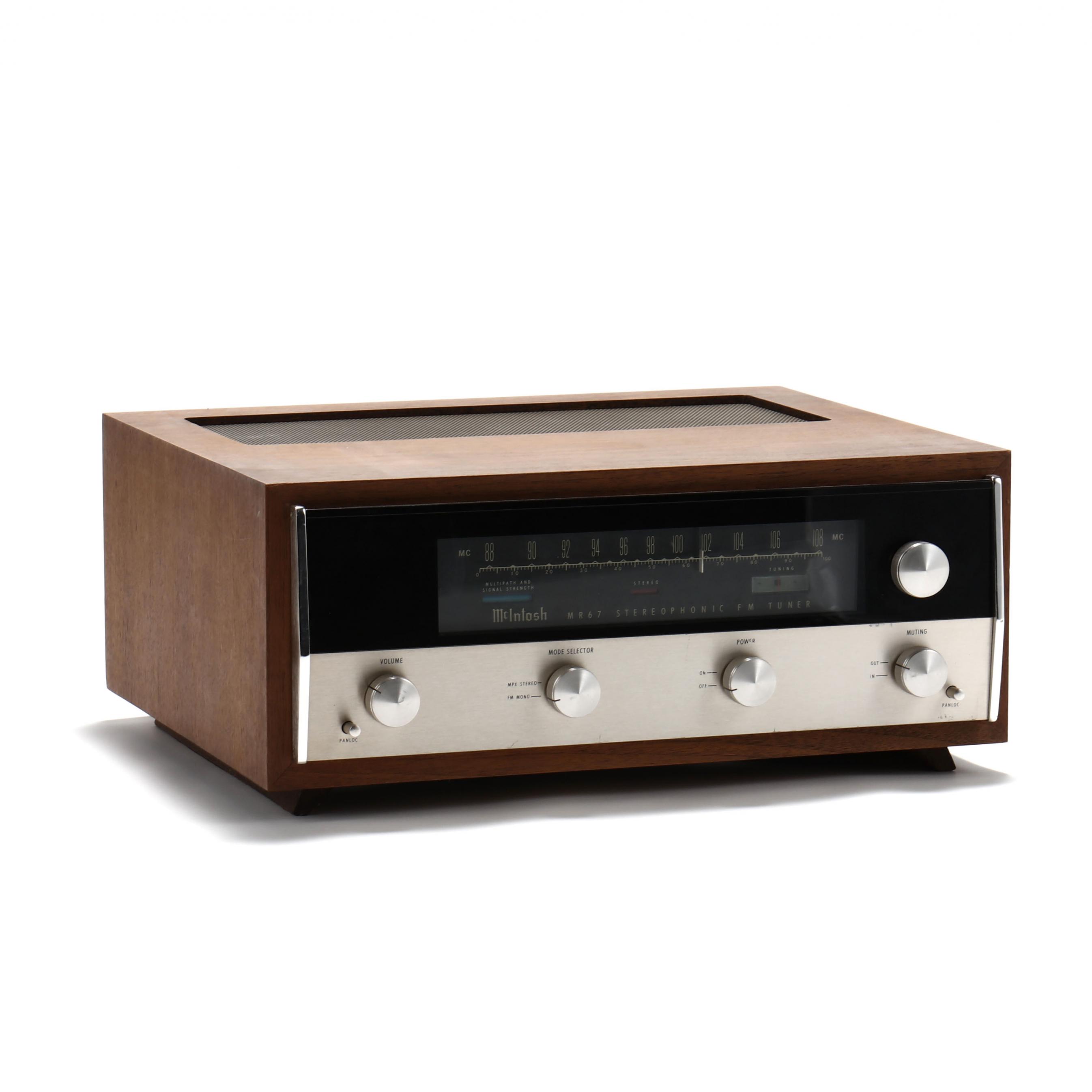 McIntosh MR 67 Stereophonic FM Tuner (Lot 3212 - Modern Art