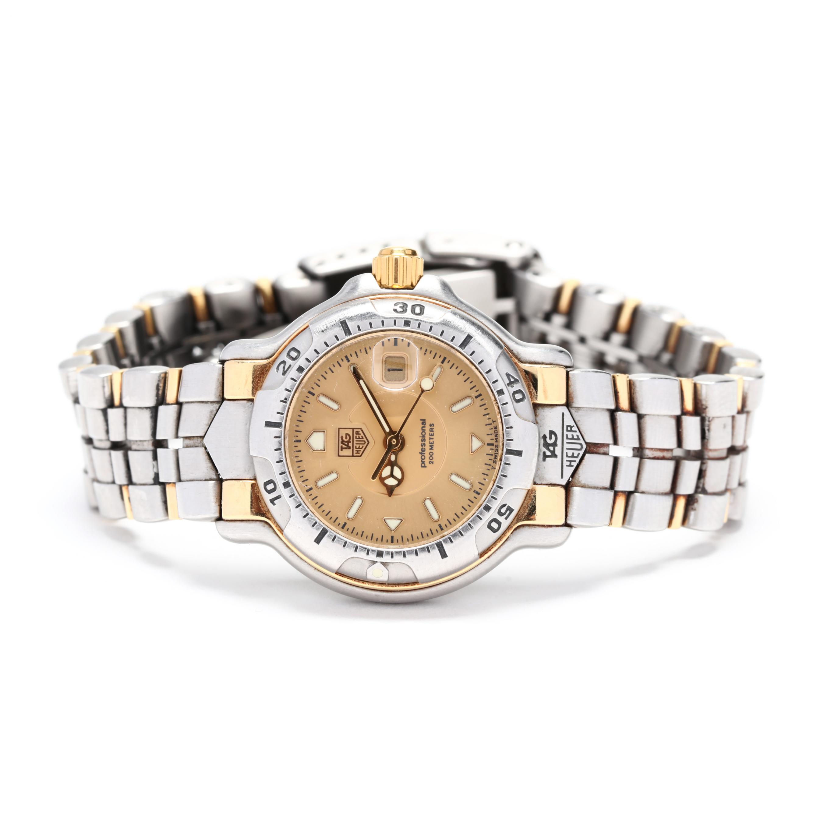 Lady's Two-Tone Watch, Tag Heuer (Lot 1151 - June Estate Jewelry