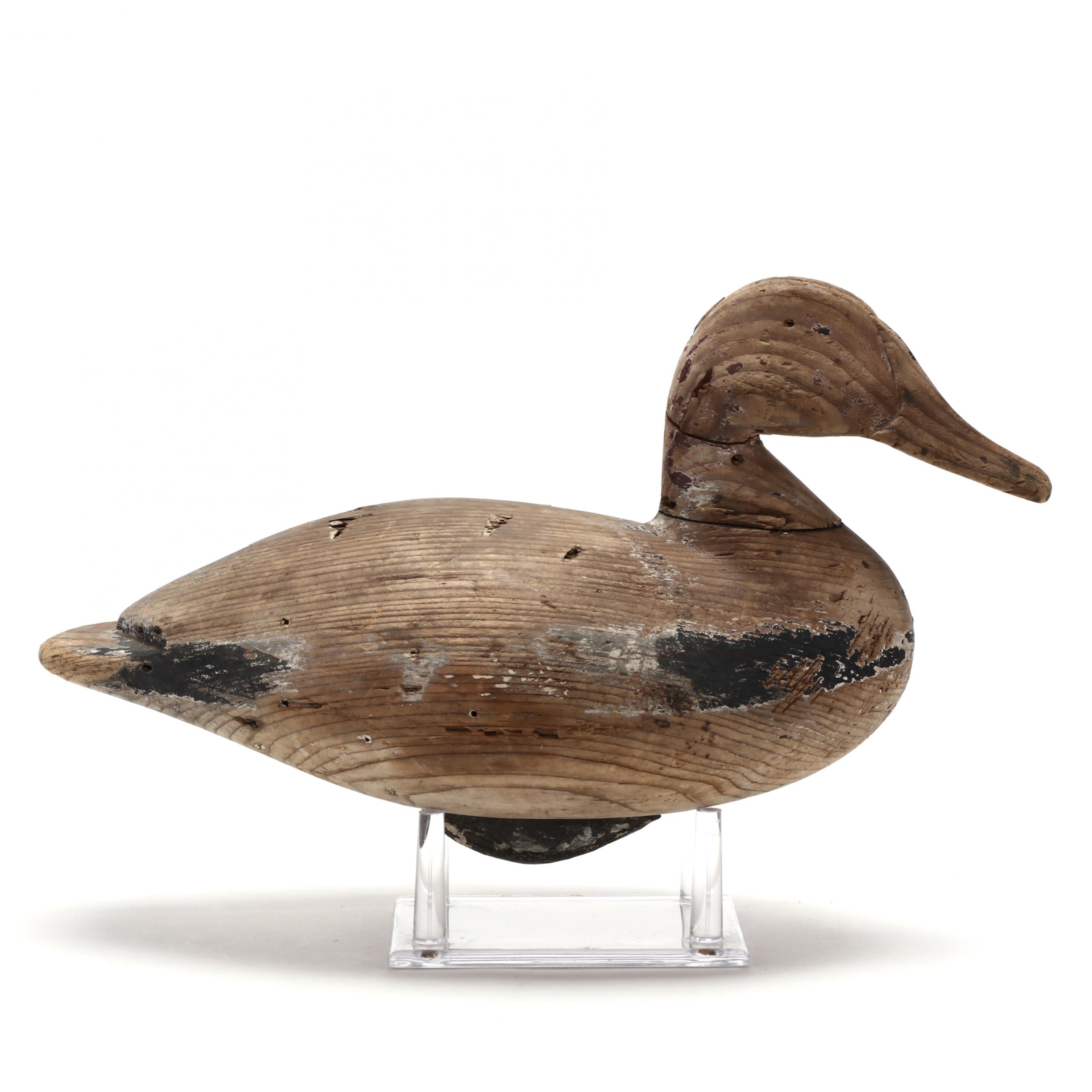 Midy Fowler Decoys カンバスバック ヘン 木製デコイ 413717_1.jpg