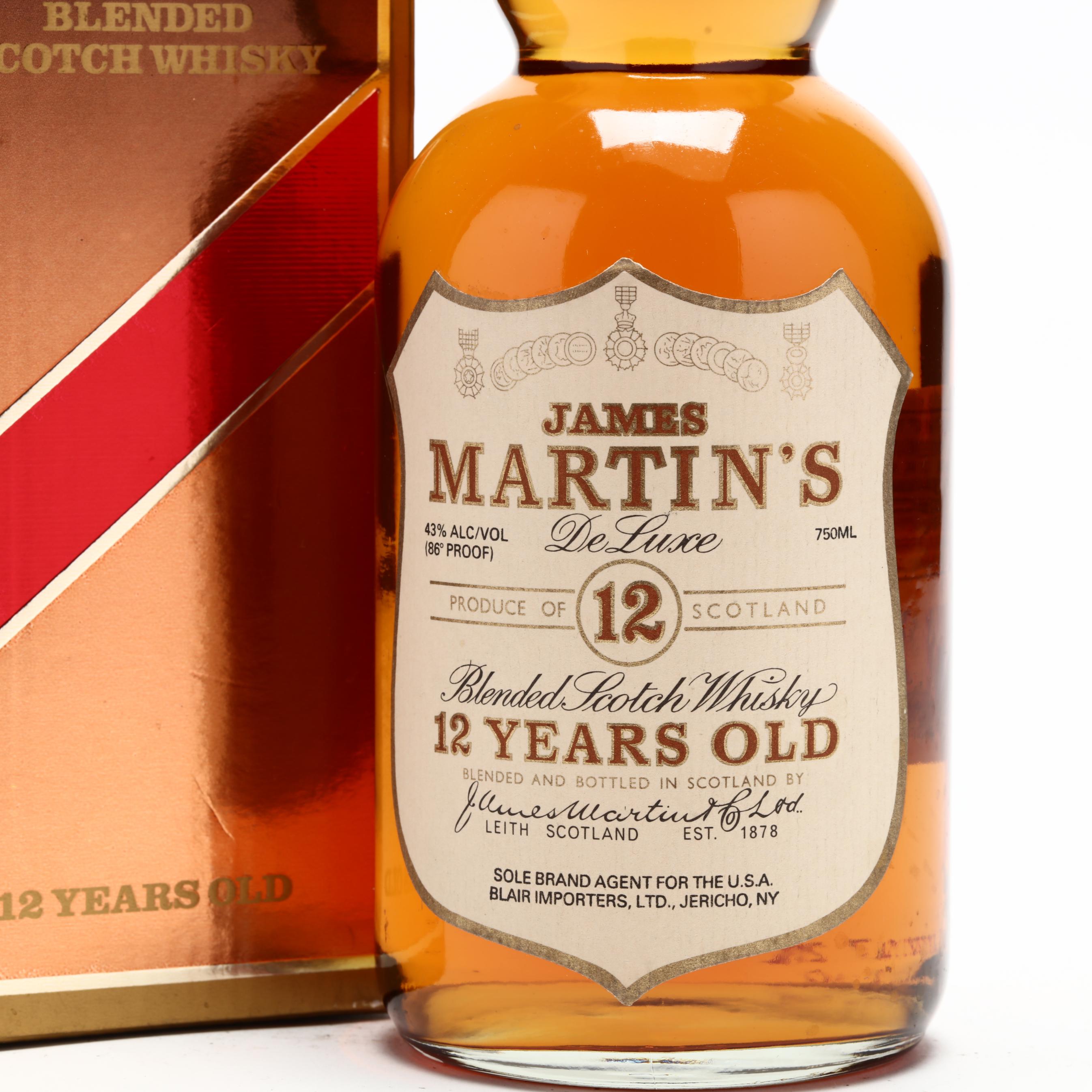 James Martin's De Luxe Scotch Whisky (Lot 6093 - Rare SpiritsJun
