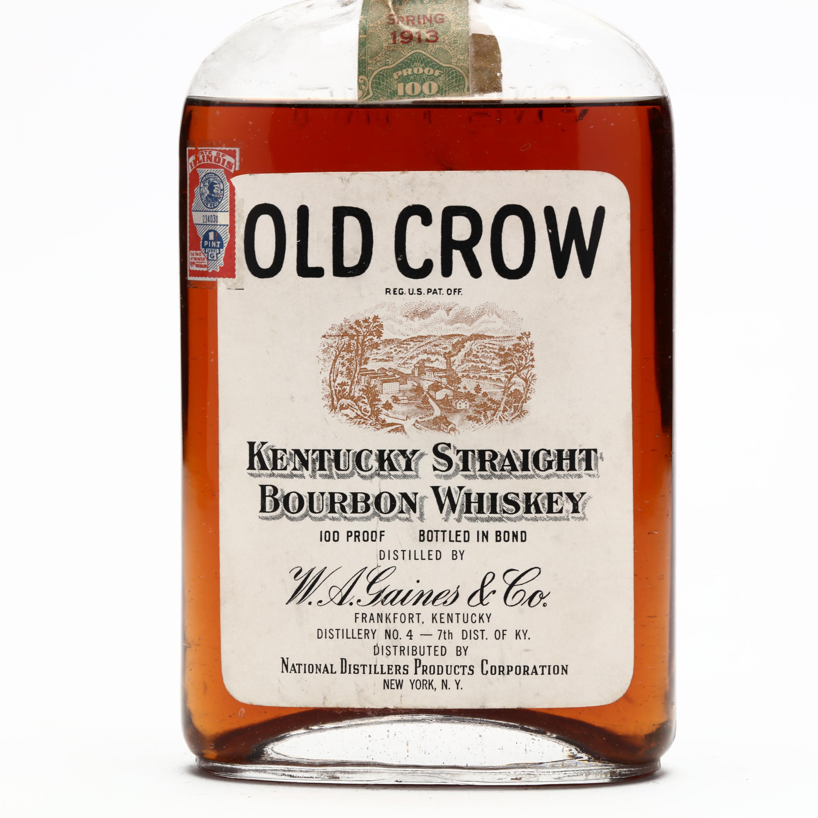 Old Crow Bourbon Whiskey (Lot 6044 - Rare SpiritsJun 11, 2021, 12