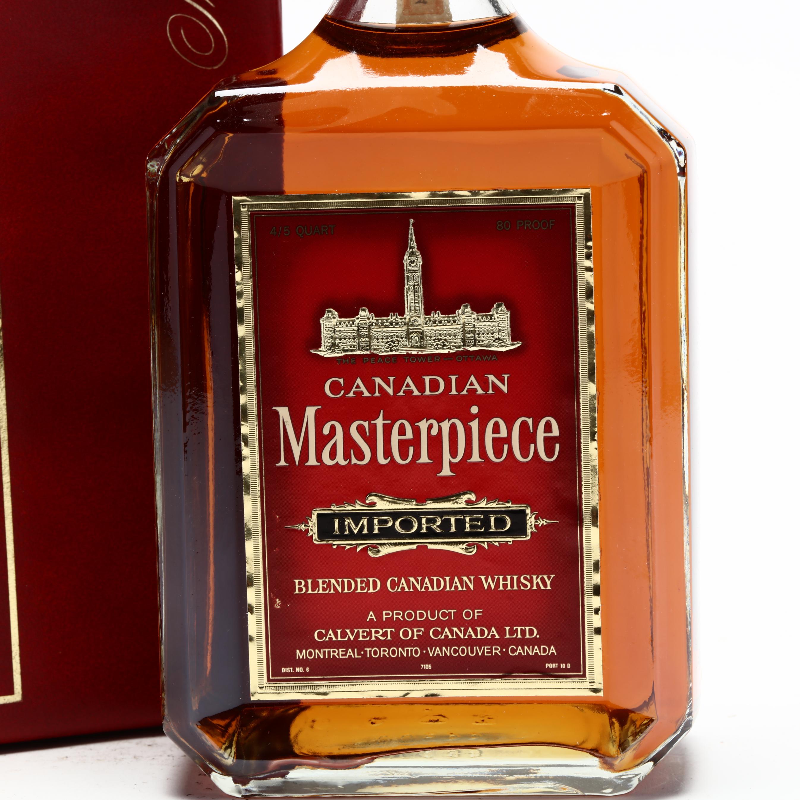 Canadian Masterpiece Whisky (Lot 6286 - Rare SpiritsJun 11, 2021