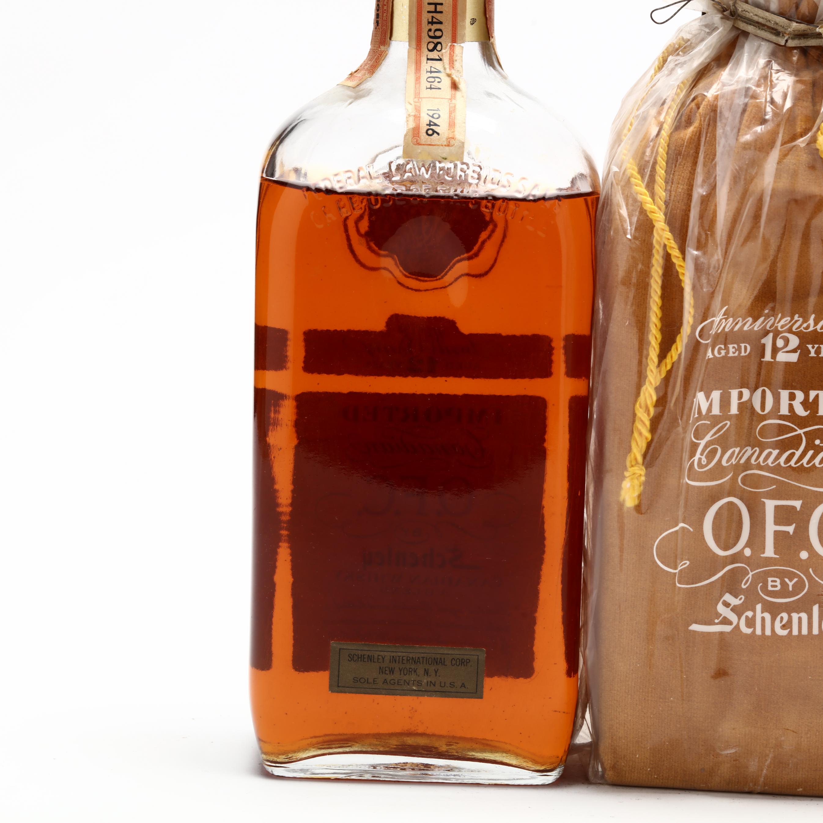 Schenley O.F.C. Canadian Whisky (Lot 6278 - Rare SpiritsJun 11