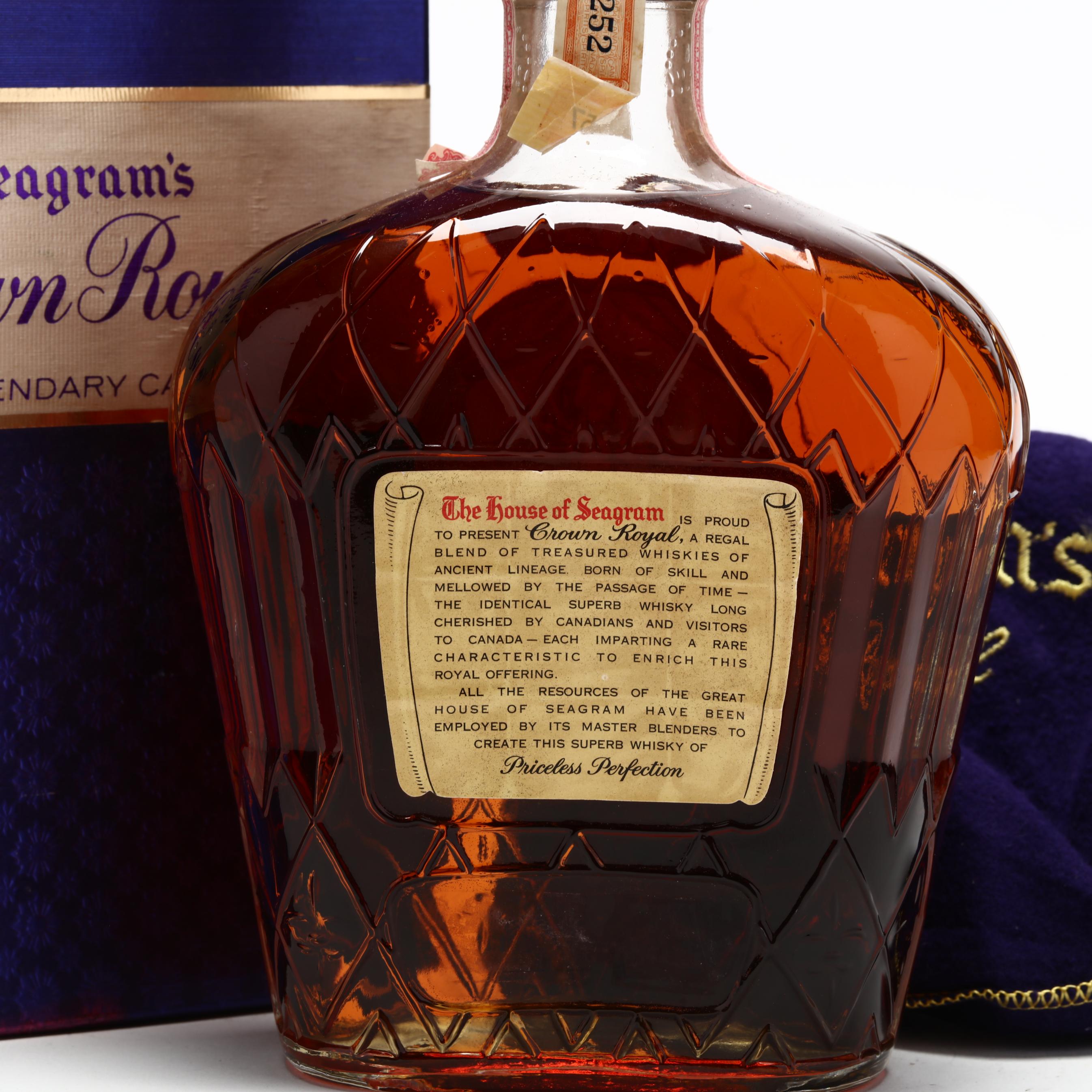Seagram's Crown Royal Canadian Whisky (Lot 4165 - Rare