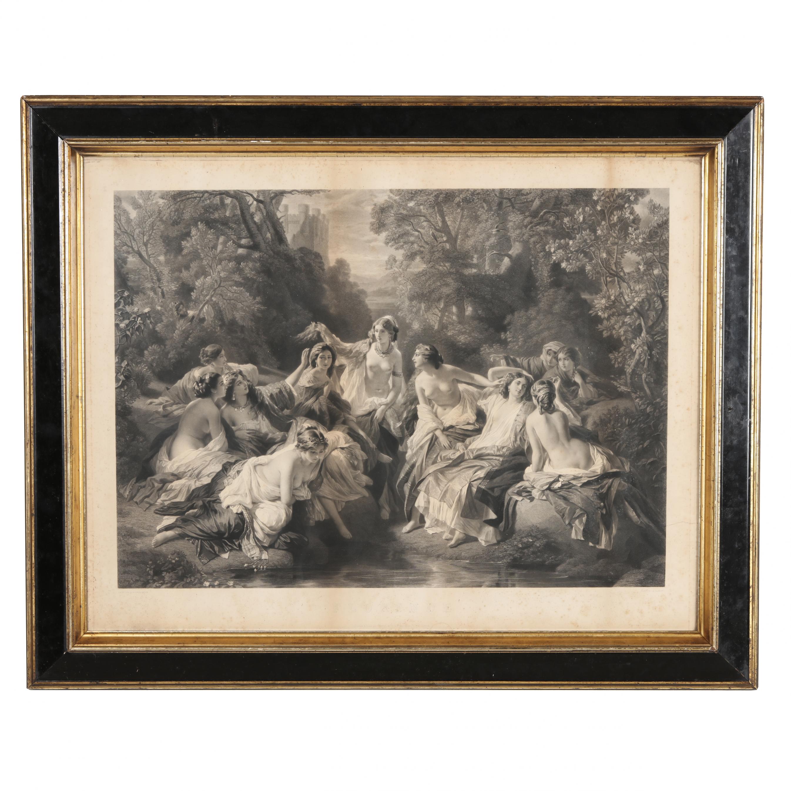 after Franz Xaver Winterhalter (German, 1805-1873), Florinda (Lot