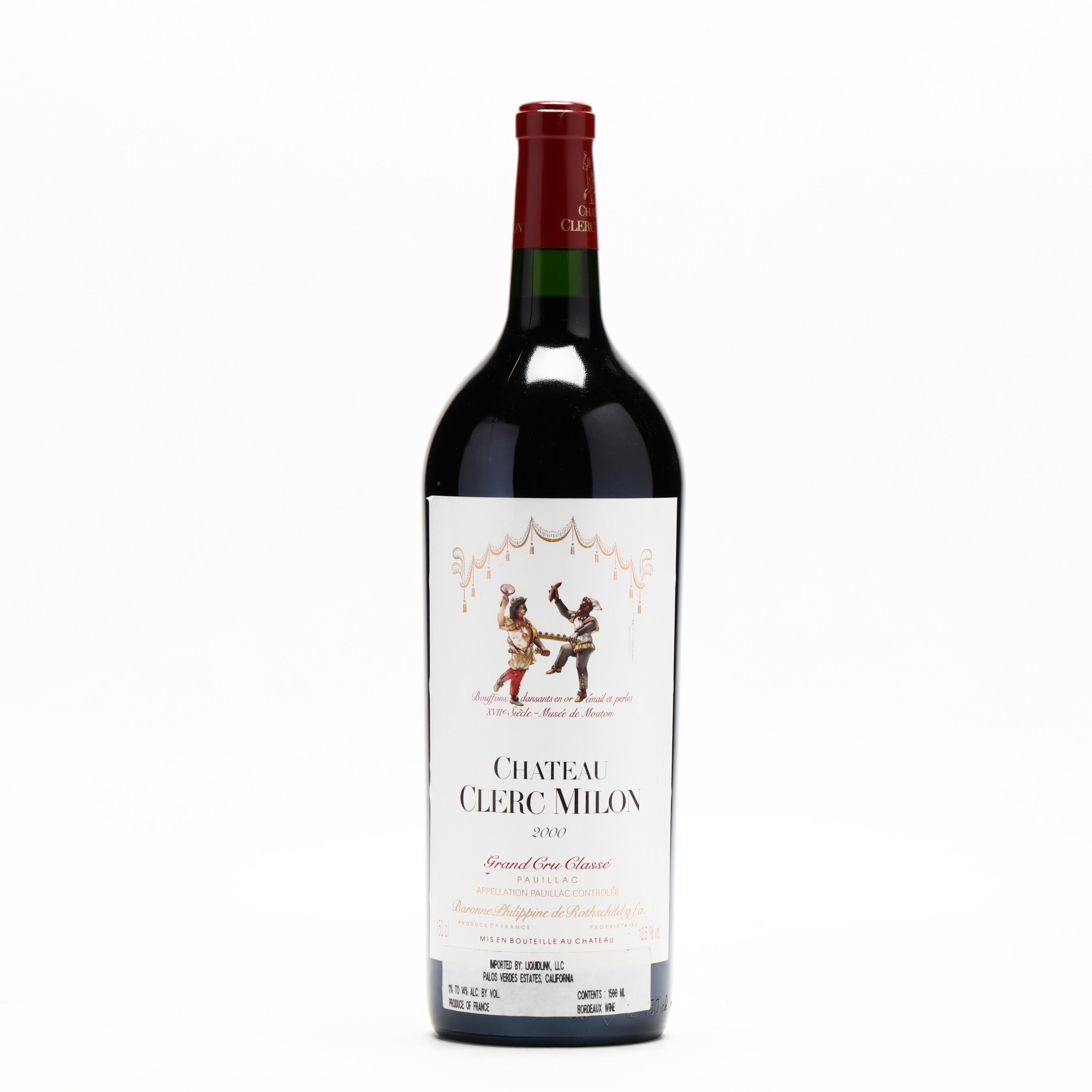 Chateau Clerc Milon Magnum - Vintage 2000 (Lot 7005 - Fine WineSep