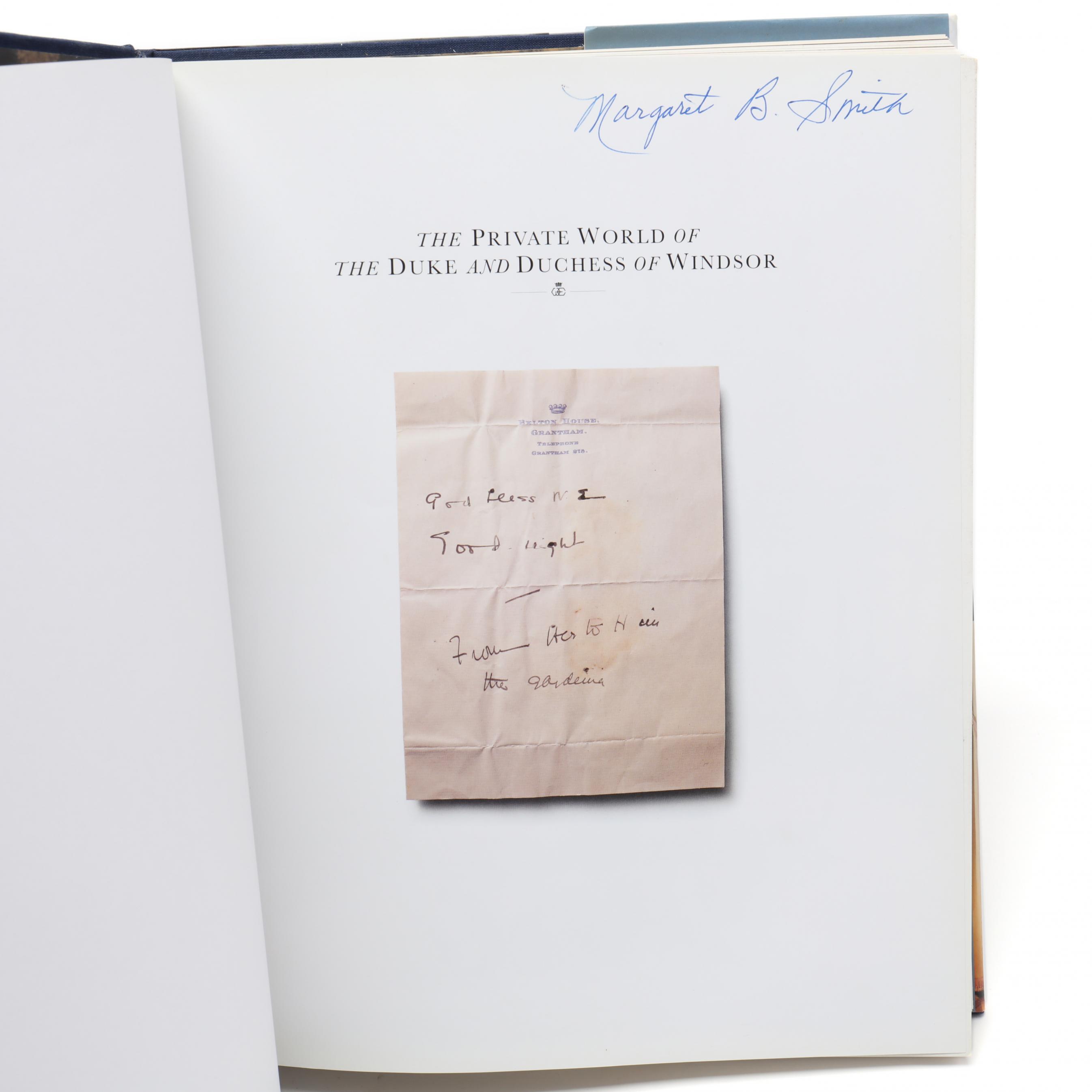 The Duke & Duchess of Windsor, Sotheby's 1997 Catalogue and Text