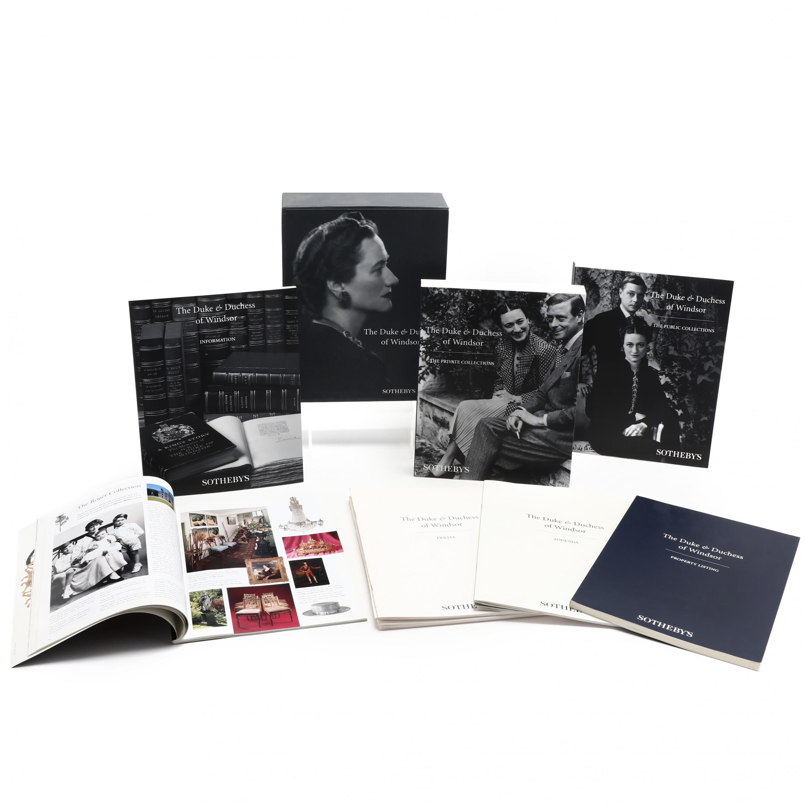 THE Duke ＆Duchess of Windsor（1997 サザビーズ） The Duke & Duchess of Windsor, Sotheby's 1997 Catalogue and Text