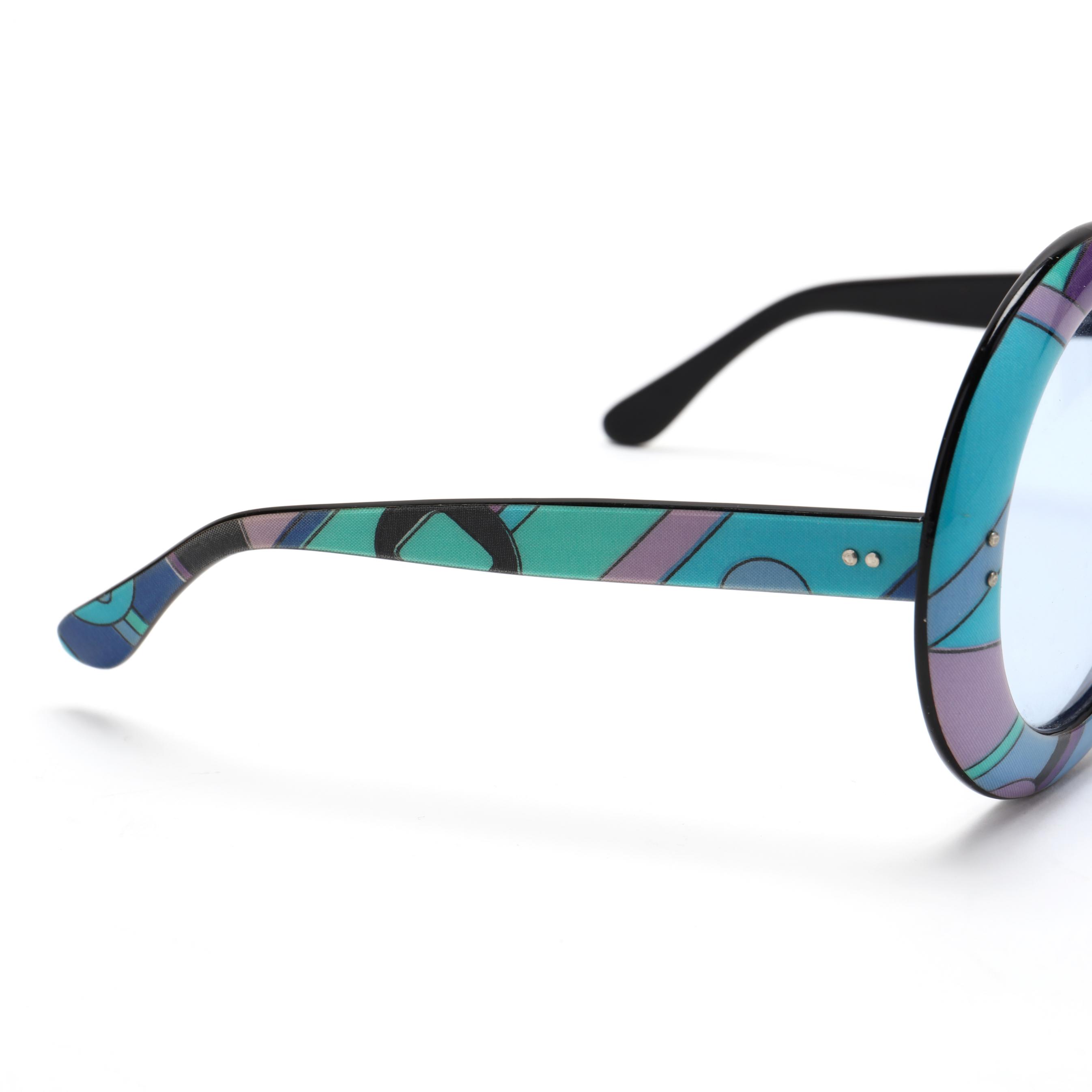 Vintage Oversized Emilio Pucci Sunglasses (Lot 1197 - Estate