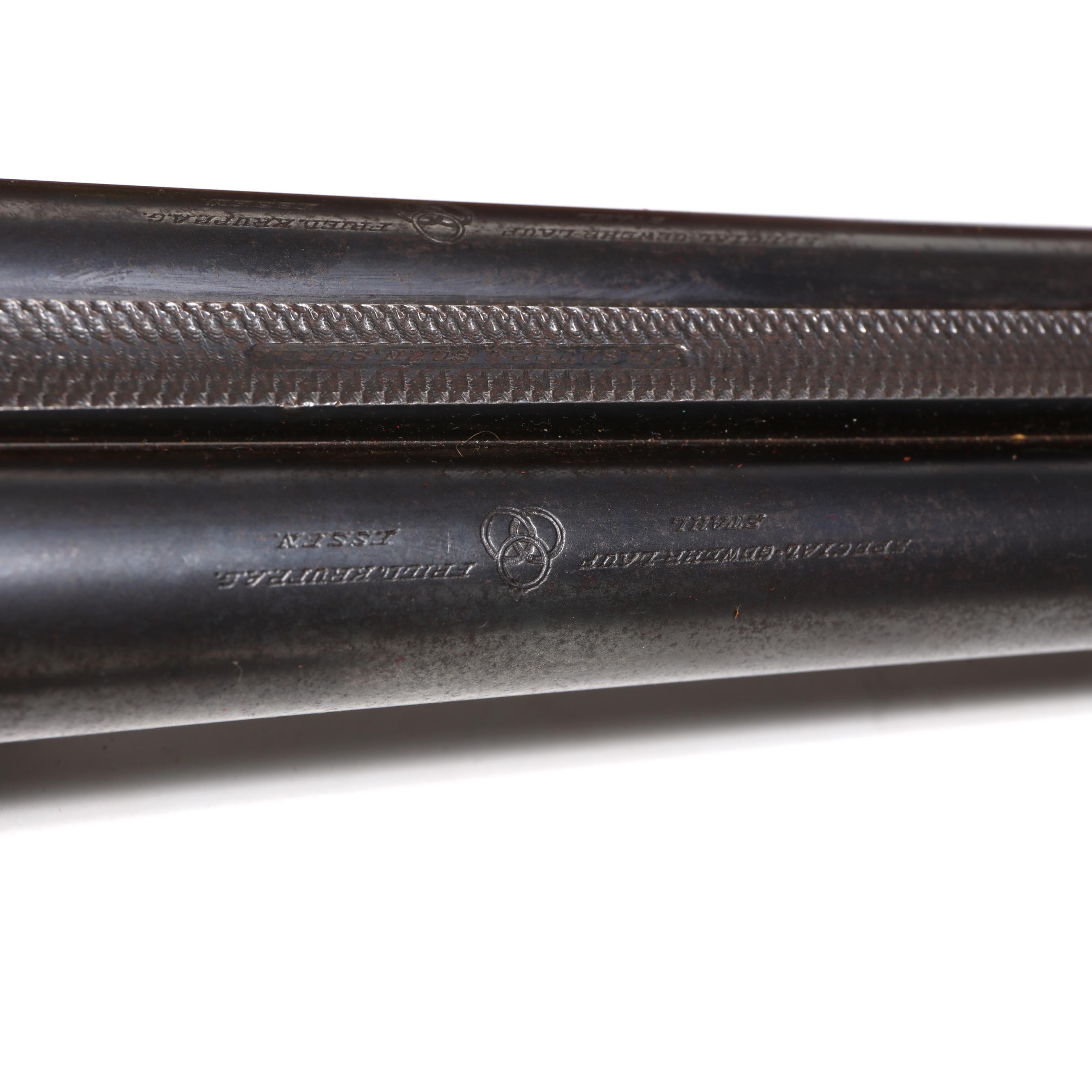 Prussian J. P. Sauer & Sohn 12 Gauge SxS Shotgun (Lot 3269 - End