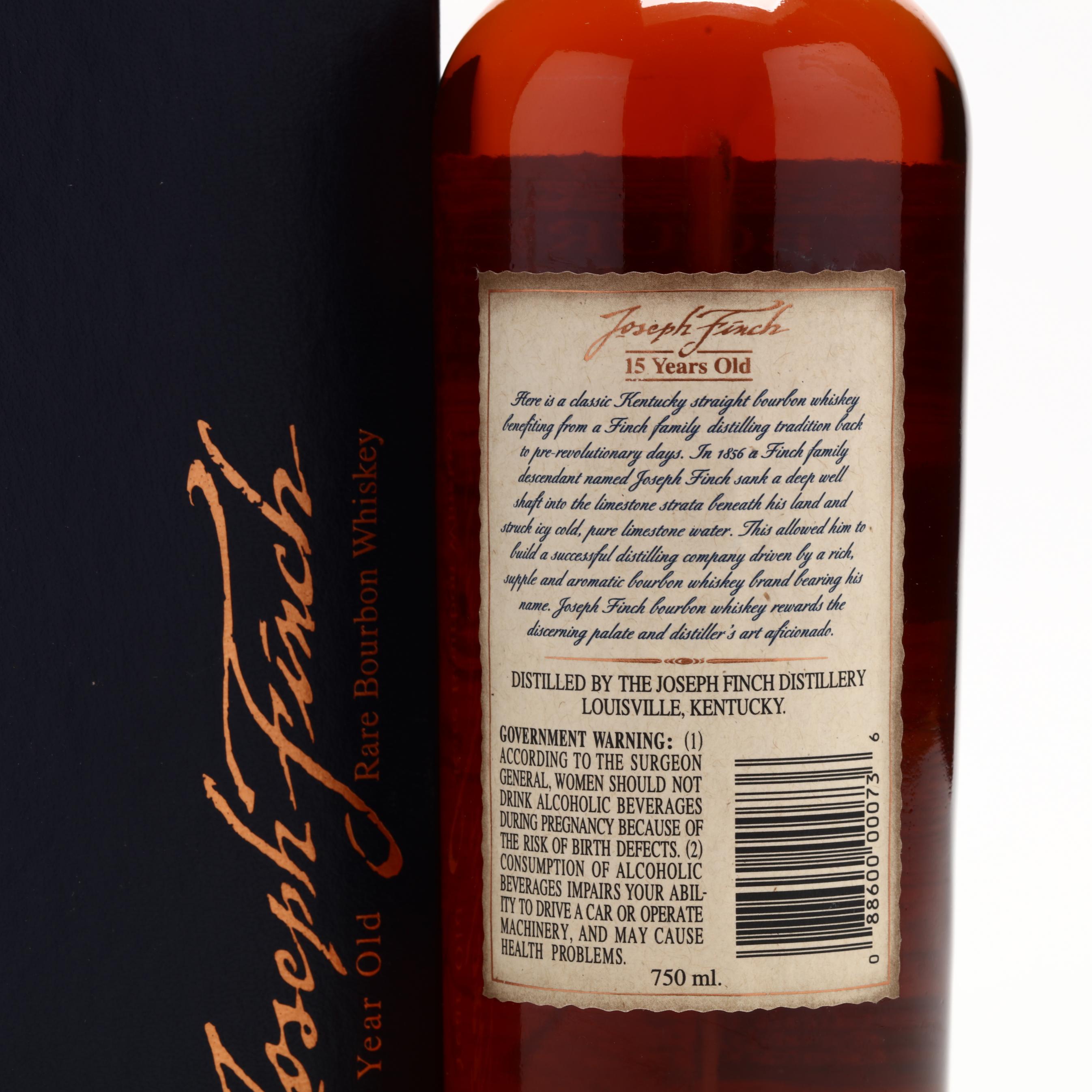 ウイスキー Joseph Finch Rare Bourbon Whiskey 750ml Joseph Finch Rare Bourbon Whiskey 750ml Stitzel-Weller – The