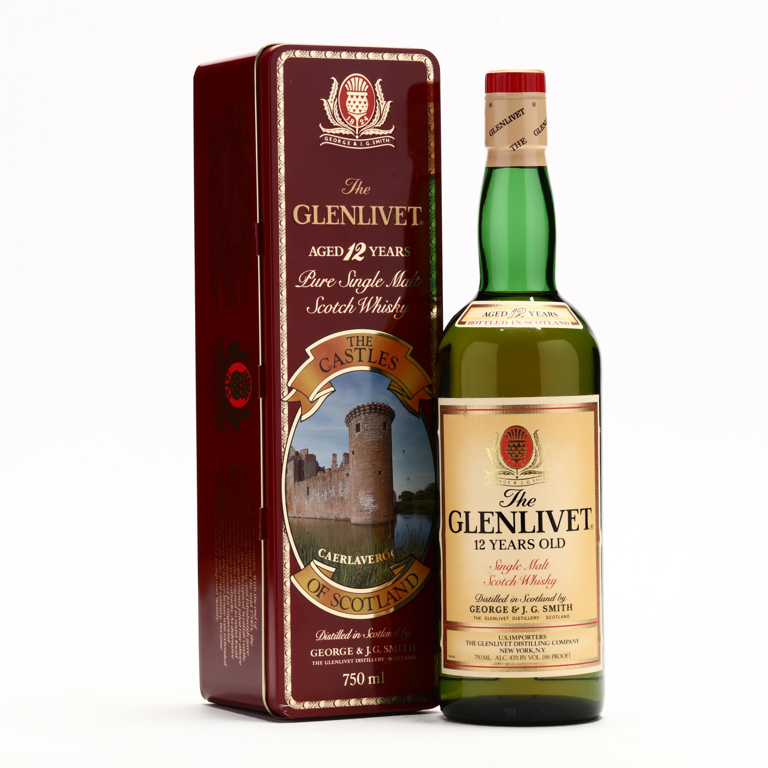 George & J.G. Smith's Glenlivet Scotch Whisky (Lot 8242 George & J.G. Smith's Glenlivet Scotch Whisky (Lot 8242
