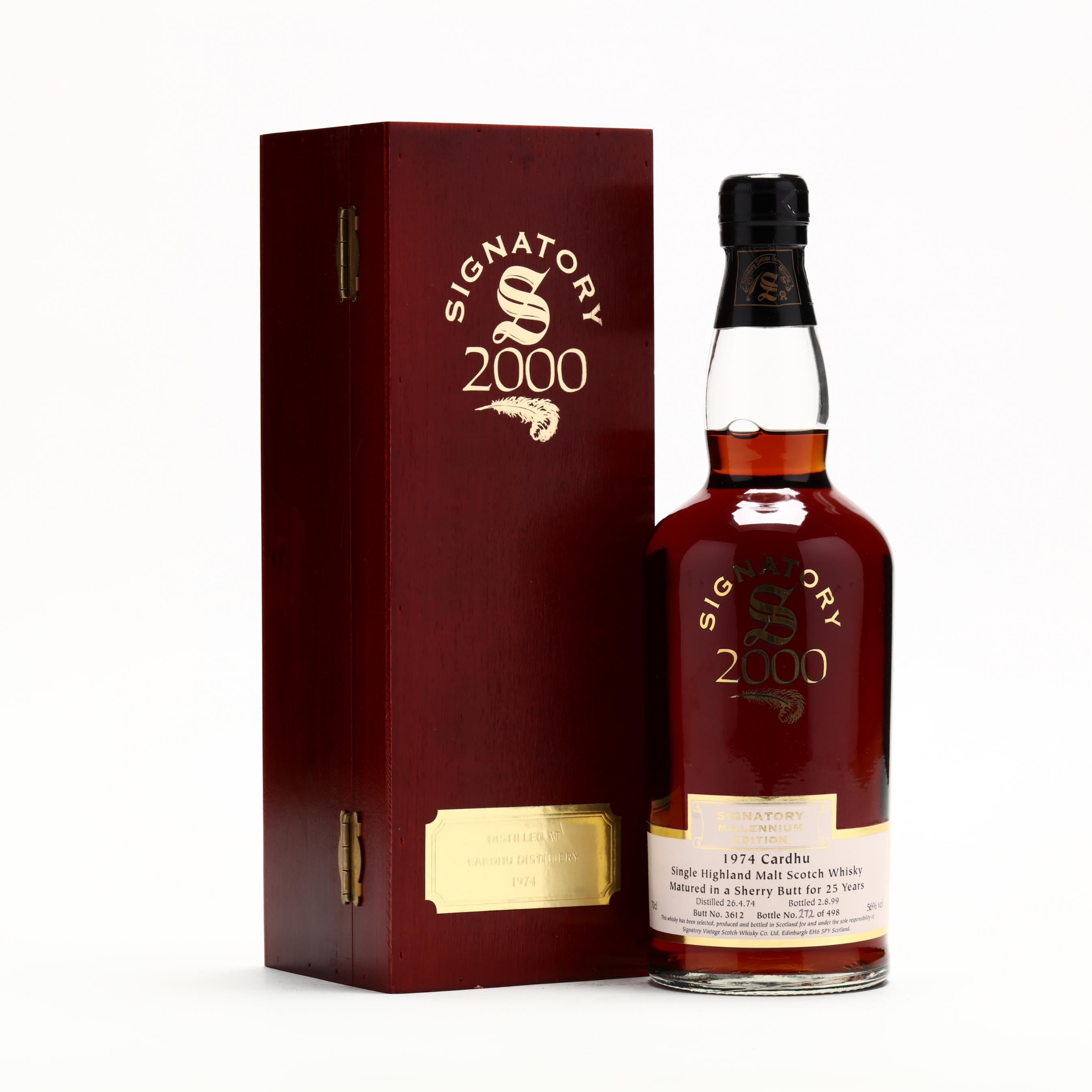 Cardhu Scotch Whisky - Vintage 1974 (Lot 8052 - Rare SpiritsSep 17