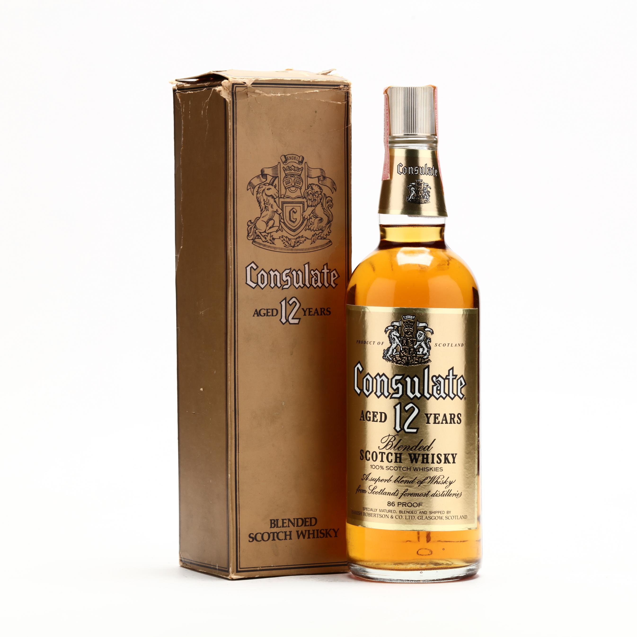 Consulate Scotch Whisky (Lot 8286 - Rare SpiritsSep 17, 2021