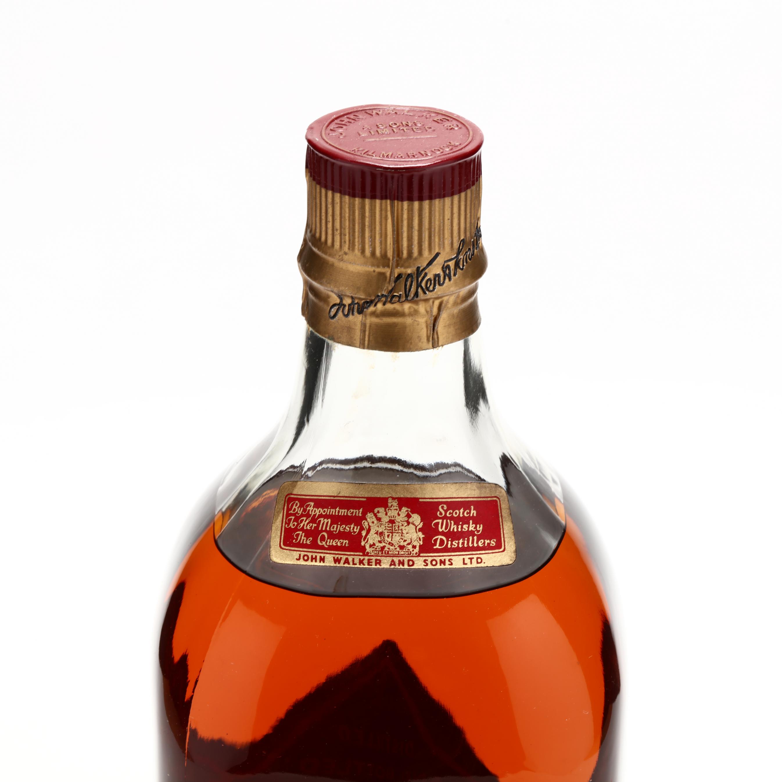 Johnnie Walker Blended Scotch Whisky, Red Label (Lot 8259 - Rare