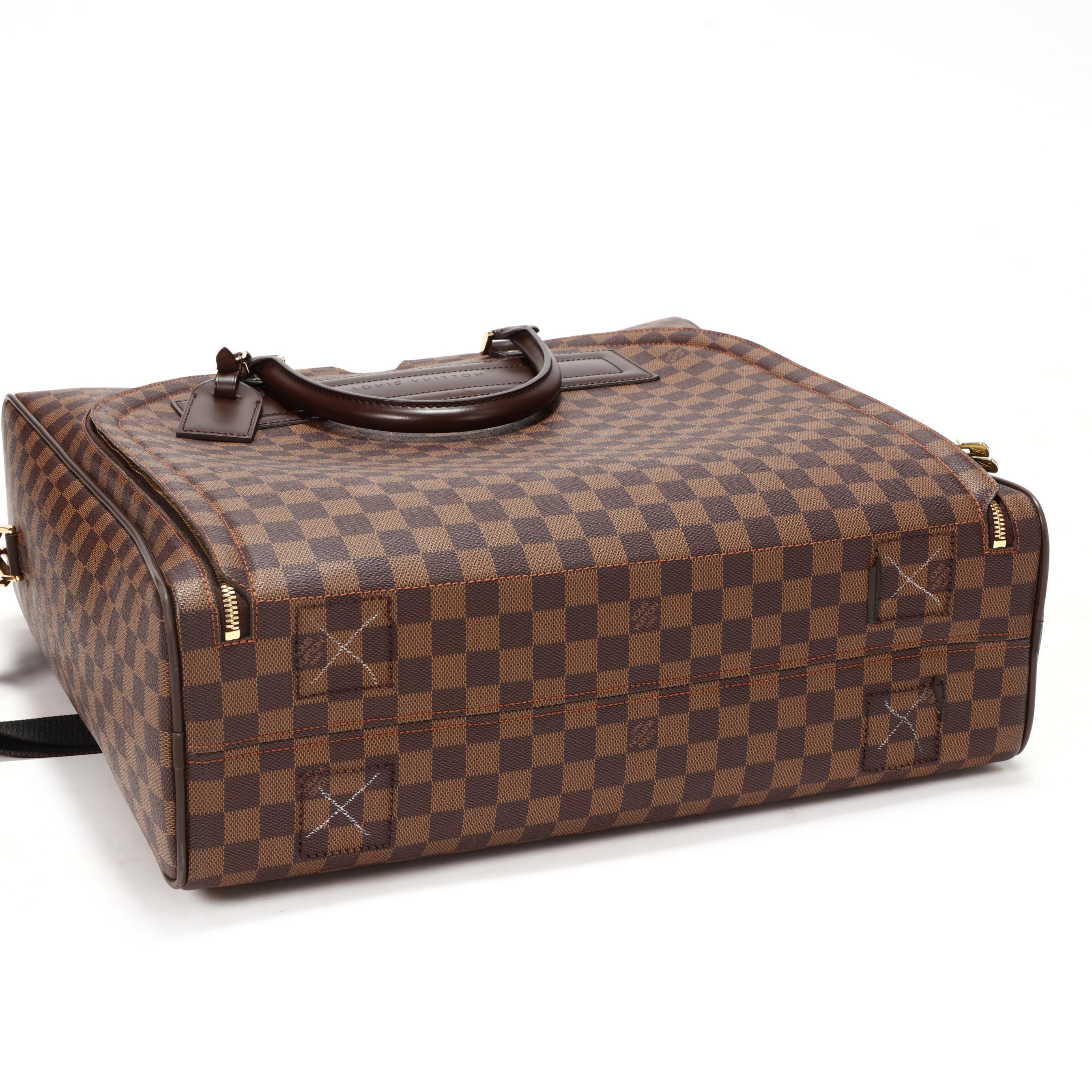 🛍LOUIS VUITTON Damier Ebene Nolita GM Travel Bag