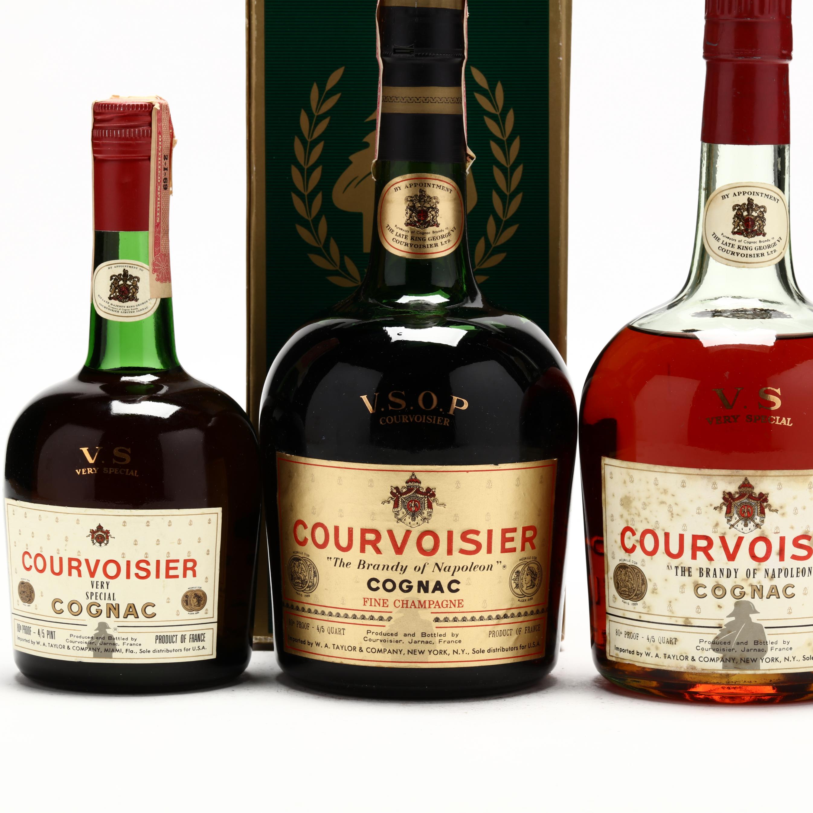Courvoisier Cognac Collection (Lot 8097 - Rare SpiritsSep 17