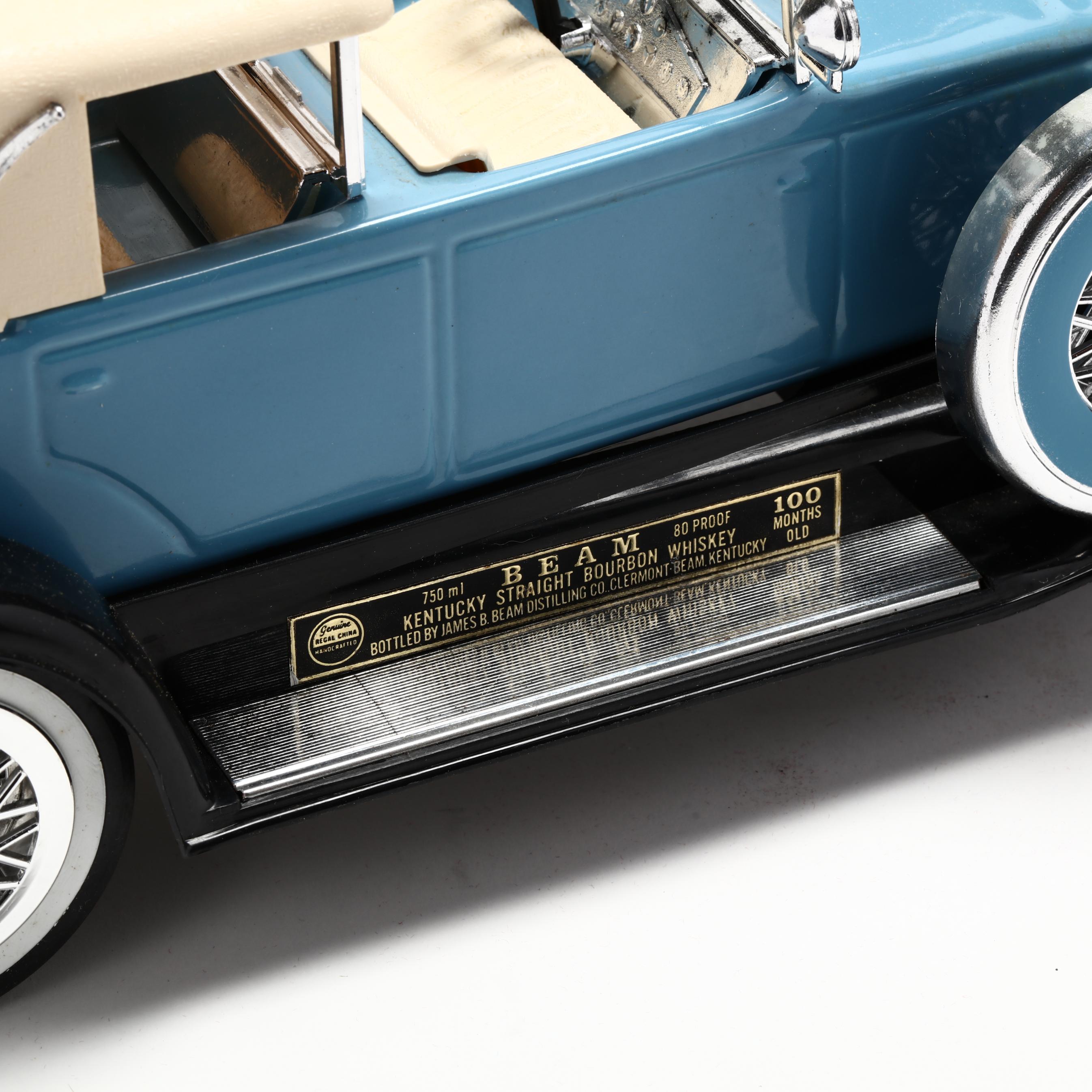 Jim Beam Kentucky Straight Bourbon Whiskey, Vintage Car