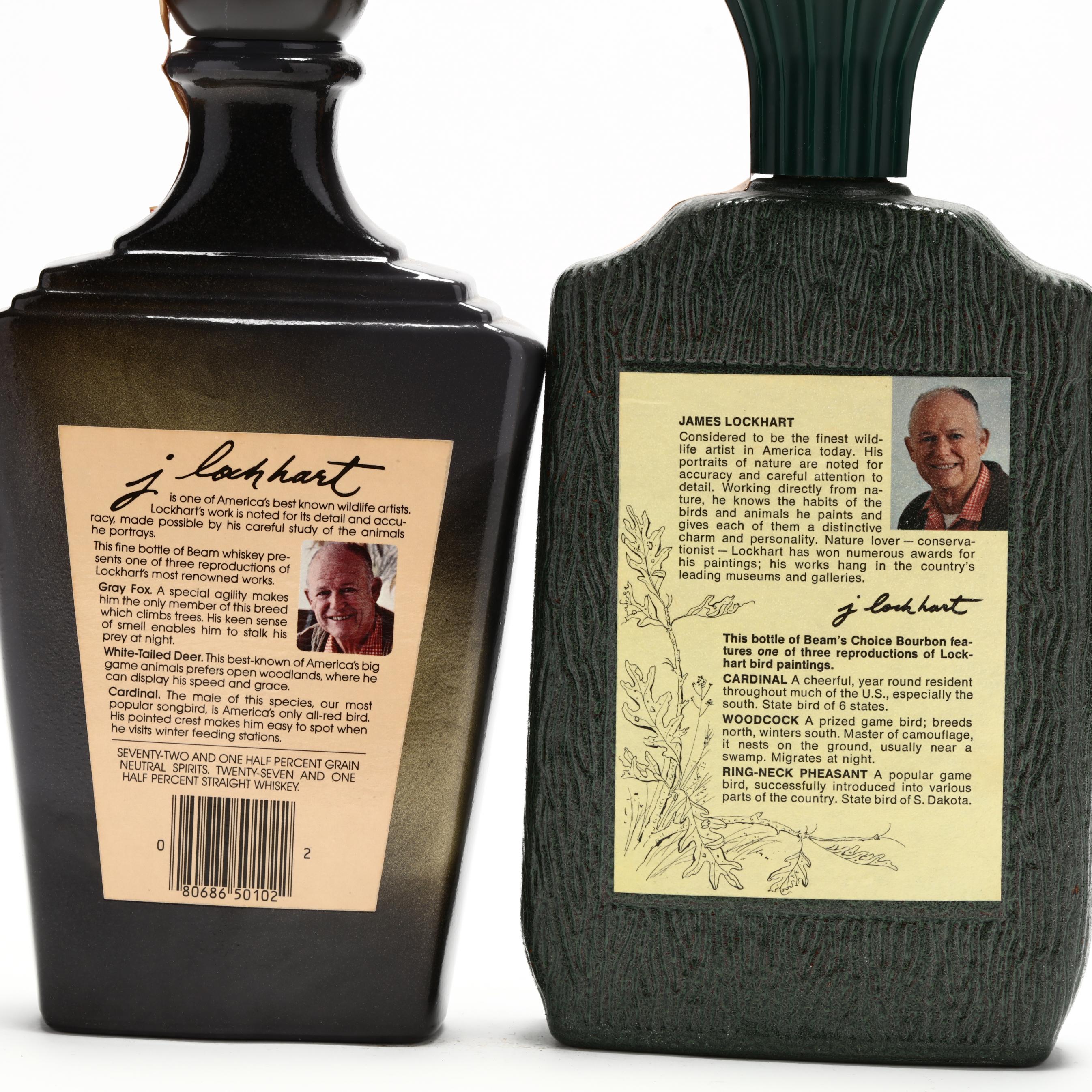 Jim Beam Whiskey, J. Lockhart Decanters (Lot 8425 - Rare