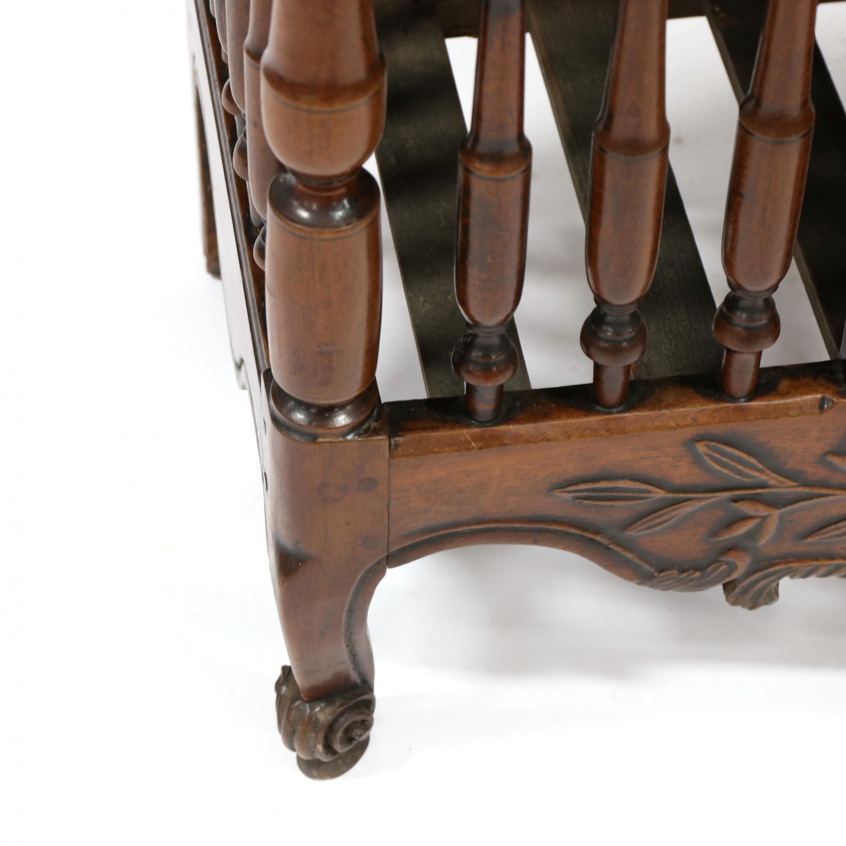 French Provincial Carved Walnut Panettiere (Lot 2382 - September