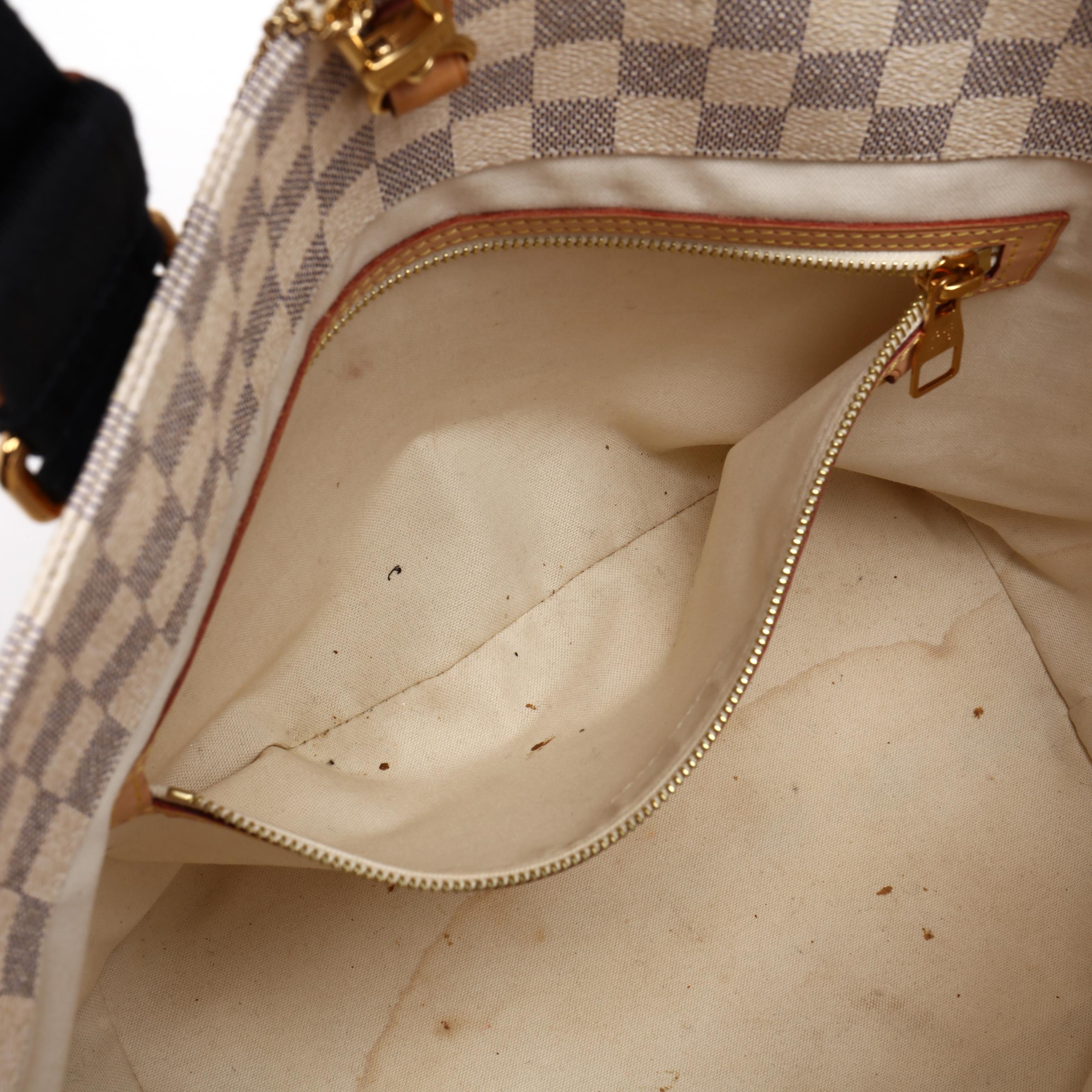 Sold at Auction: Louis Vuitton Beach Damier Azur Cabas Bag GM