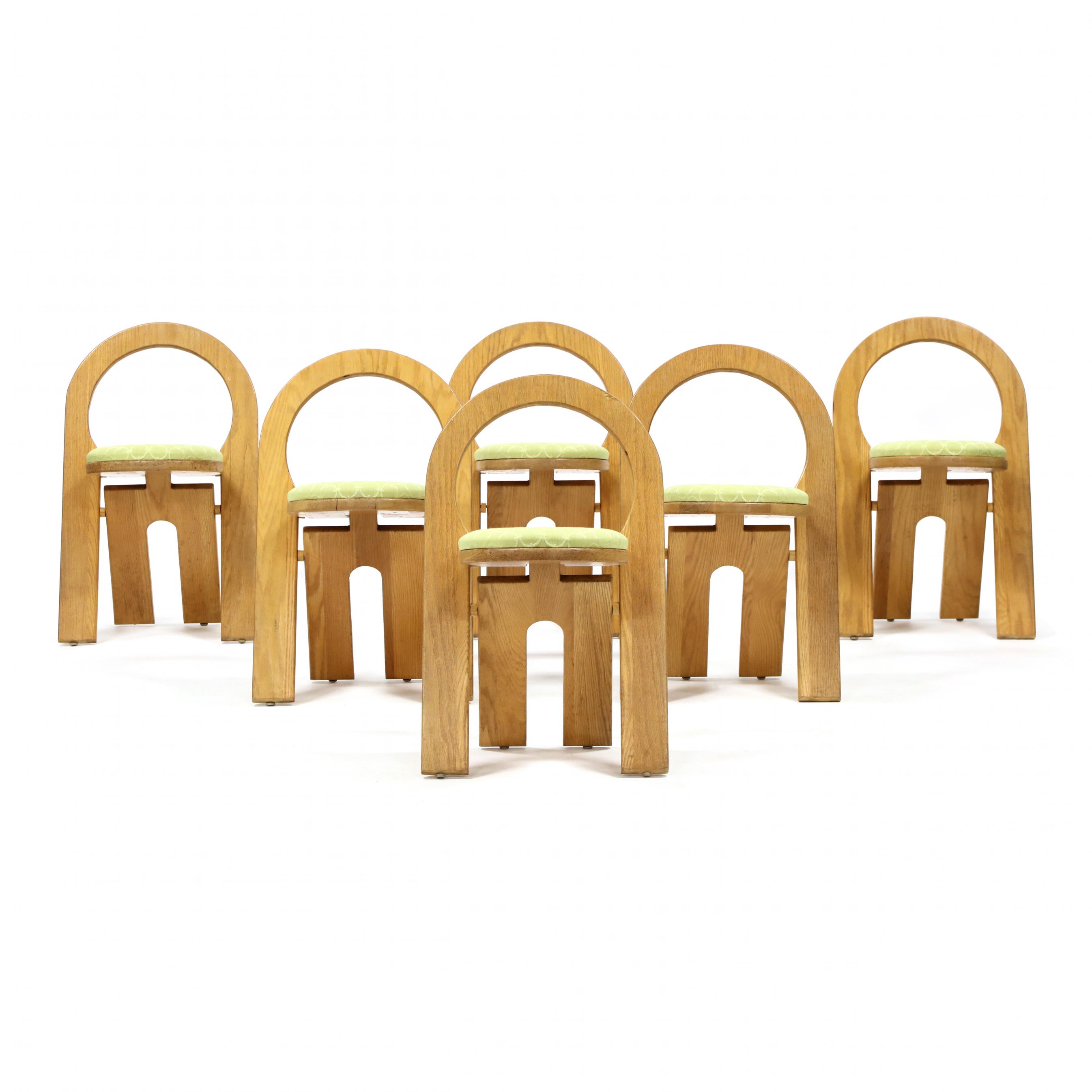 Roger Tallon (French, 1929-2011), Seven Rare Folding Chairs (Lot
