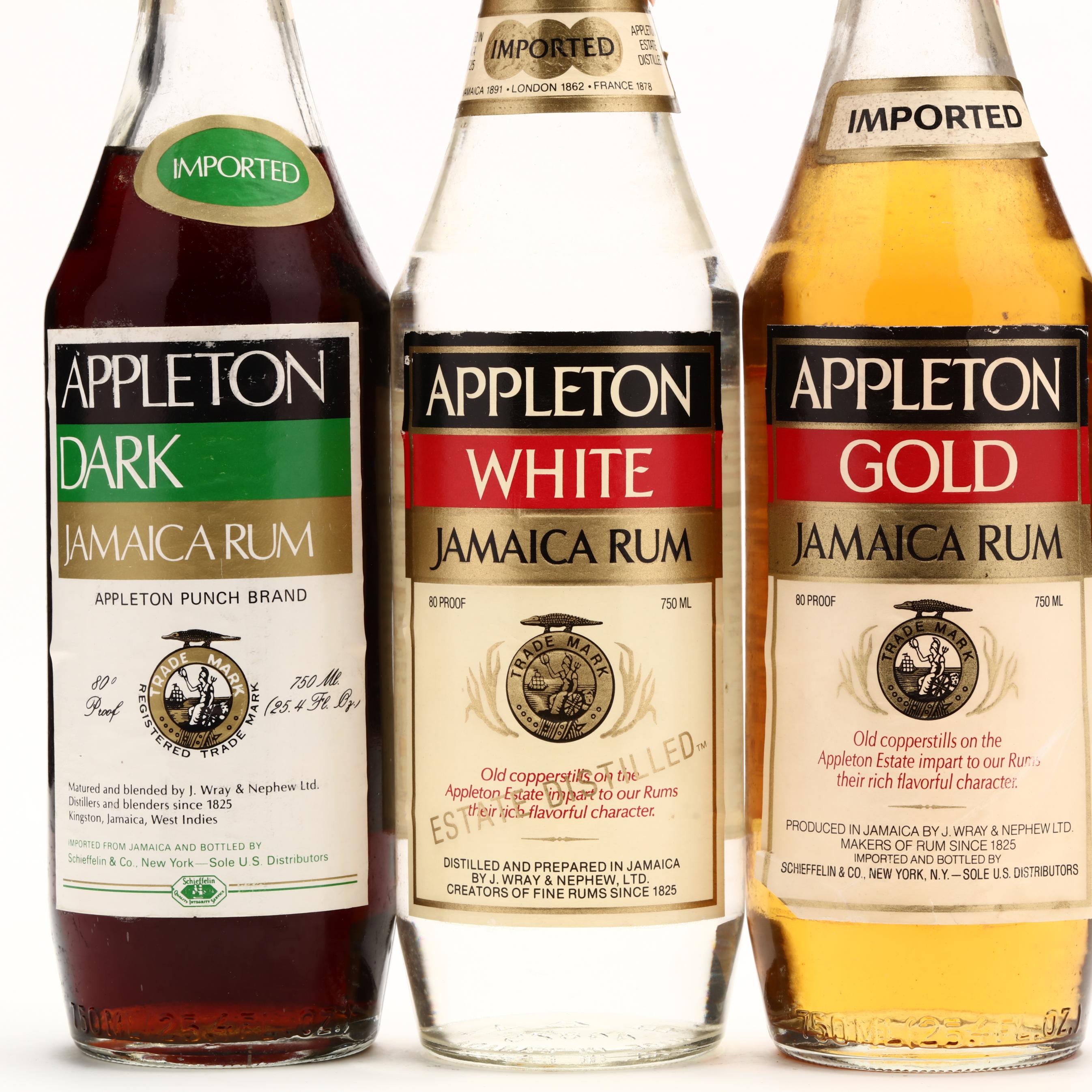 Appleton Jamaica Rum (Lot 9232 - Rare SpiritsOct 22, 2021, 12:00pm)