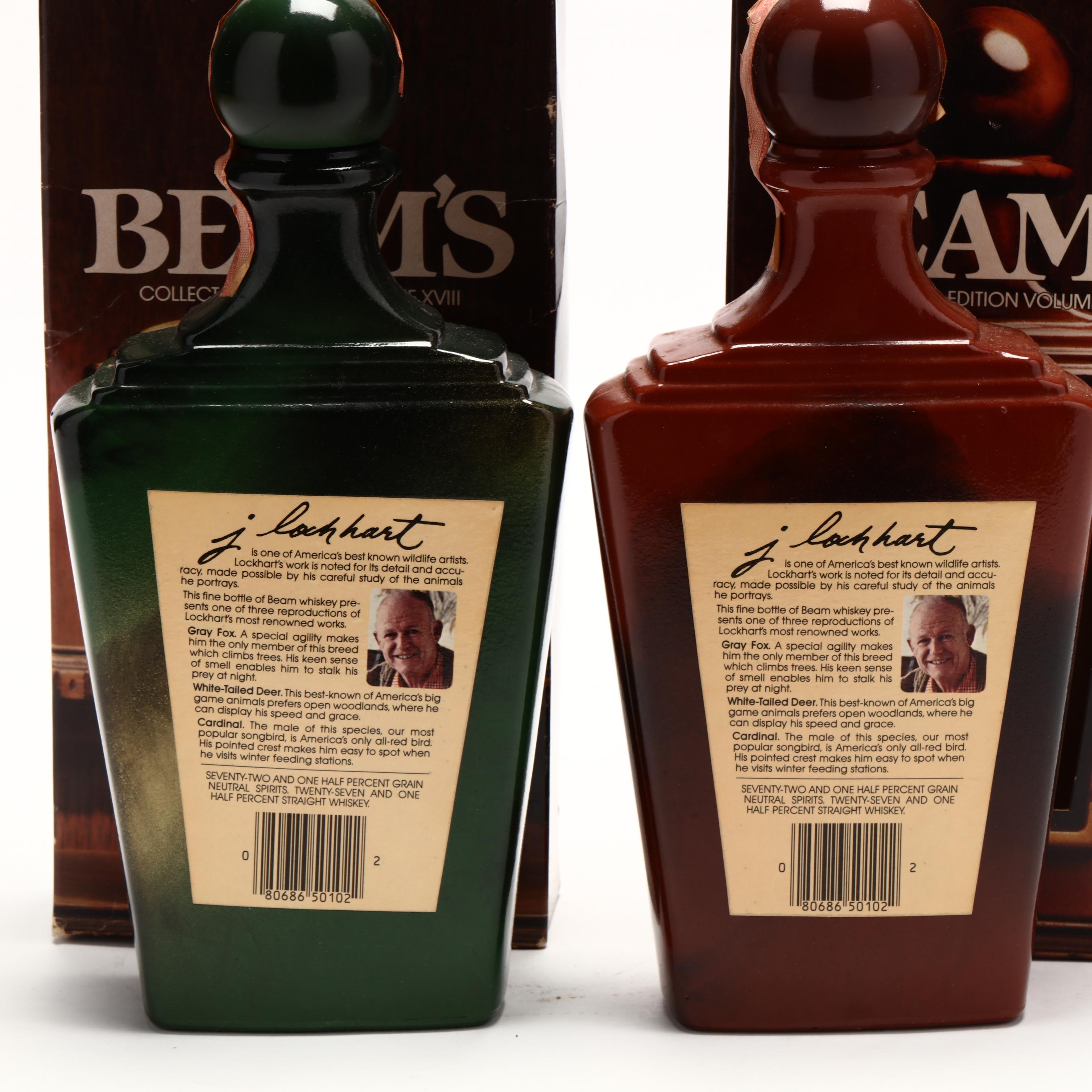 Jim Beam Whiskey, J. Lockhart Decanters (Lot 9282 - Rare