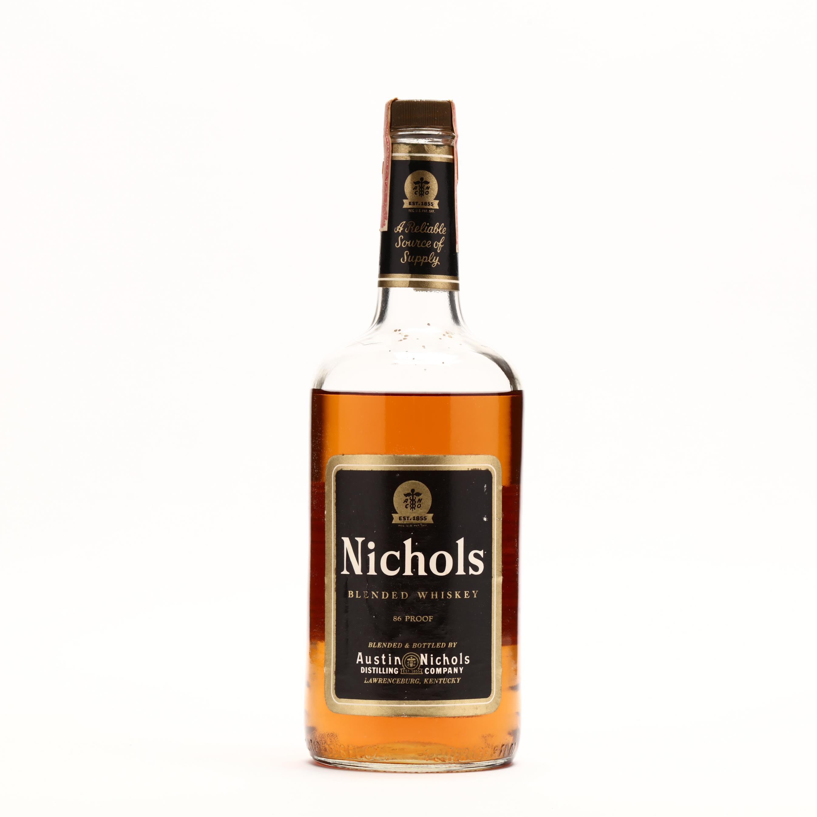 Nichols Blended Whiskey (Lot 9030 - Rare SpiritsOct 22, 2021, 12:00pm)