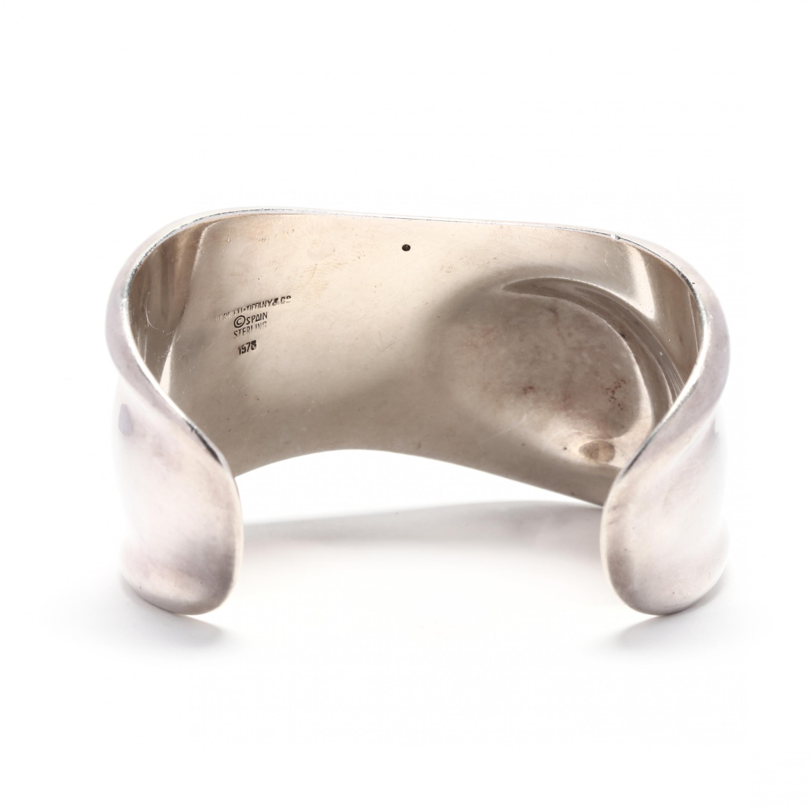 Sterling Silver Bone Cuff Bracelet, Elsa Peretti for Tiffany