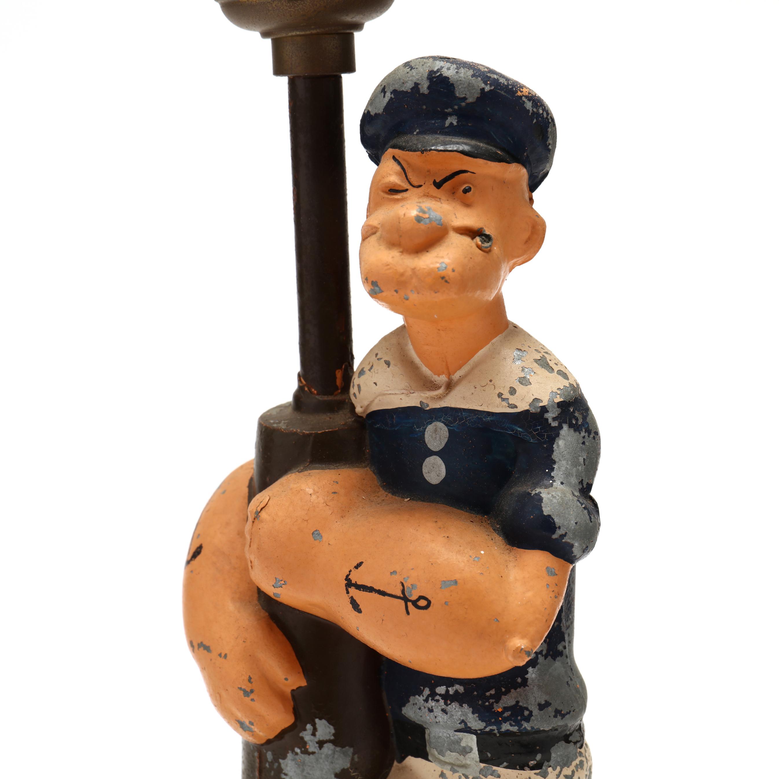 Popeye Express Tin Litho Wind Up Toy (Lot 2402 - The Winter