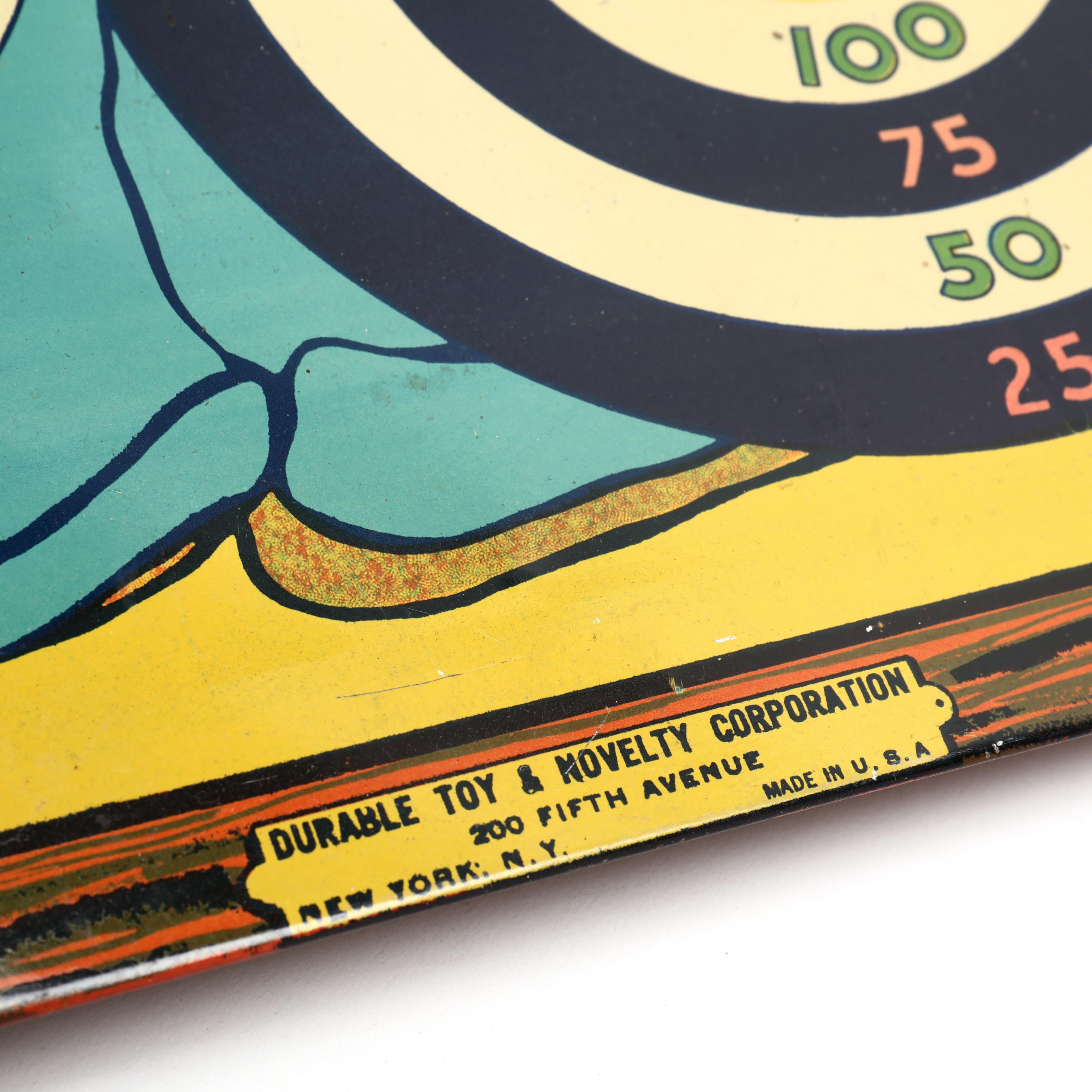Vintage Popeye Bubble Target (Lot 2404 - The Winter Estate
