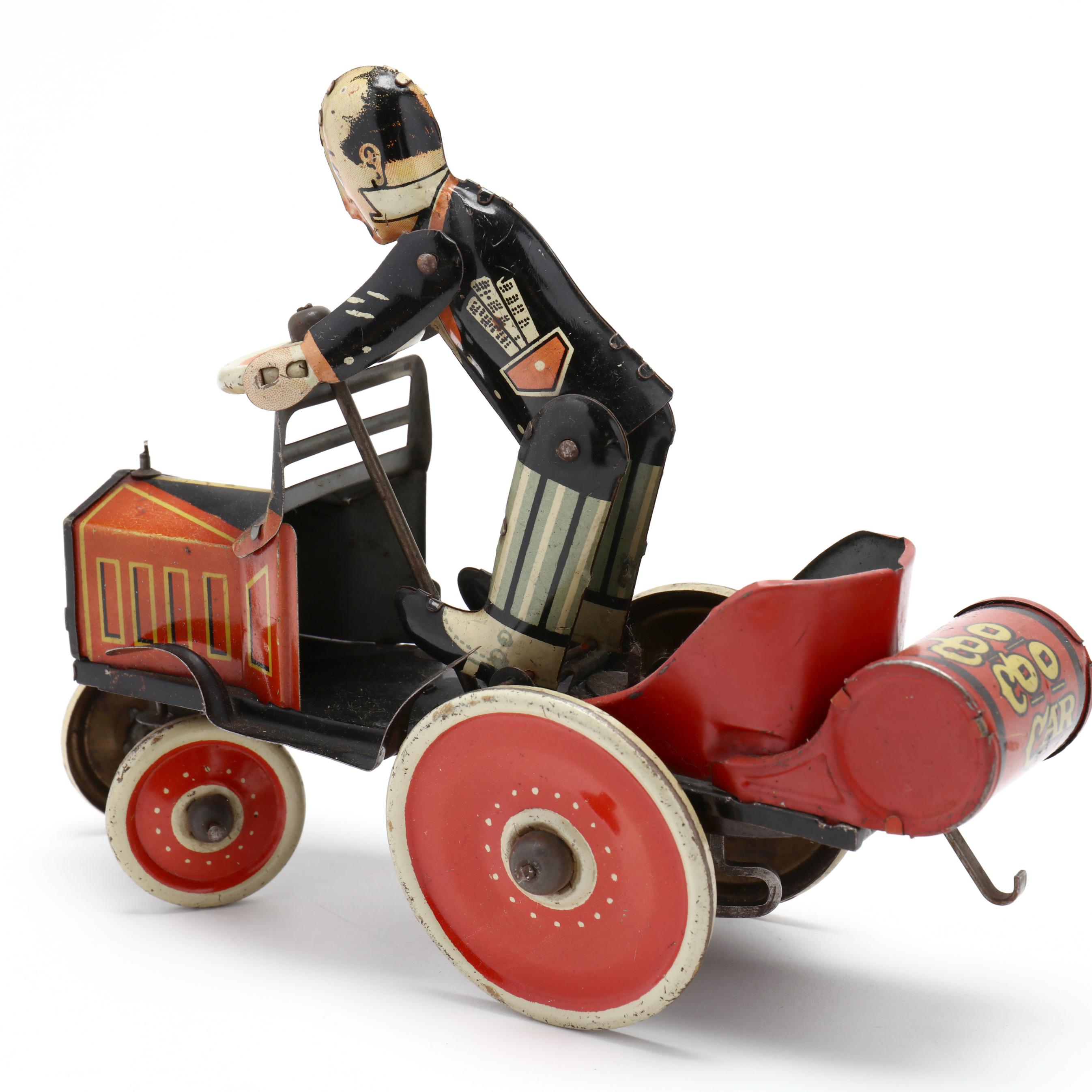 Two Tin Litho Crazy Cars, by Marx (Lot 2417 - The Winter Estate