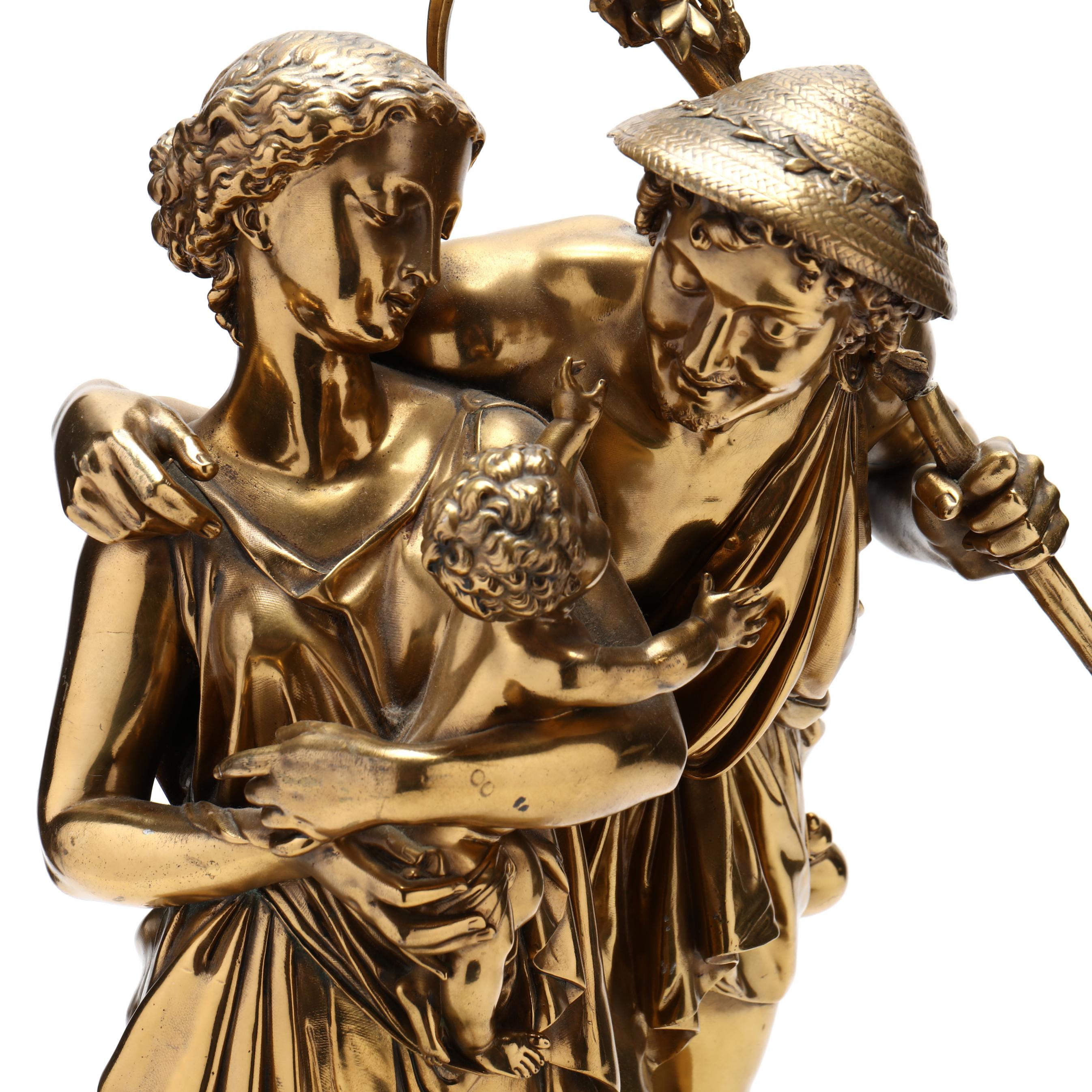 Henry Étienne Dumaige (1830-1888), Family of Gardeners (Lot 256