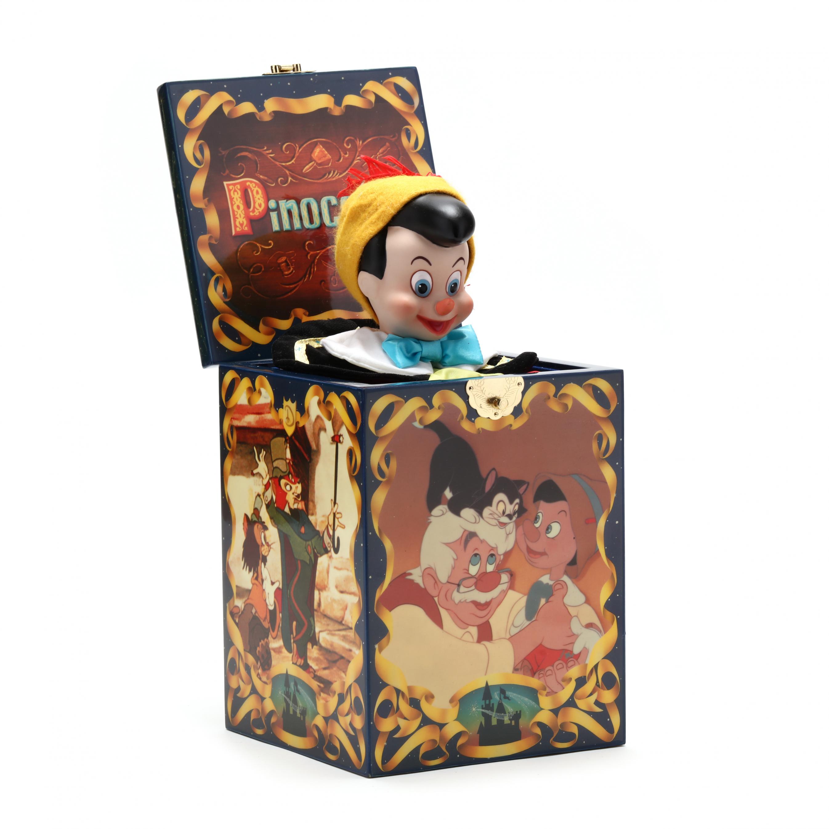 Musical Pinocchio Jack In The Box (Lot 2451 - The Winter Estate