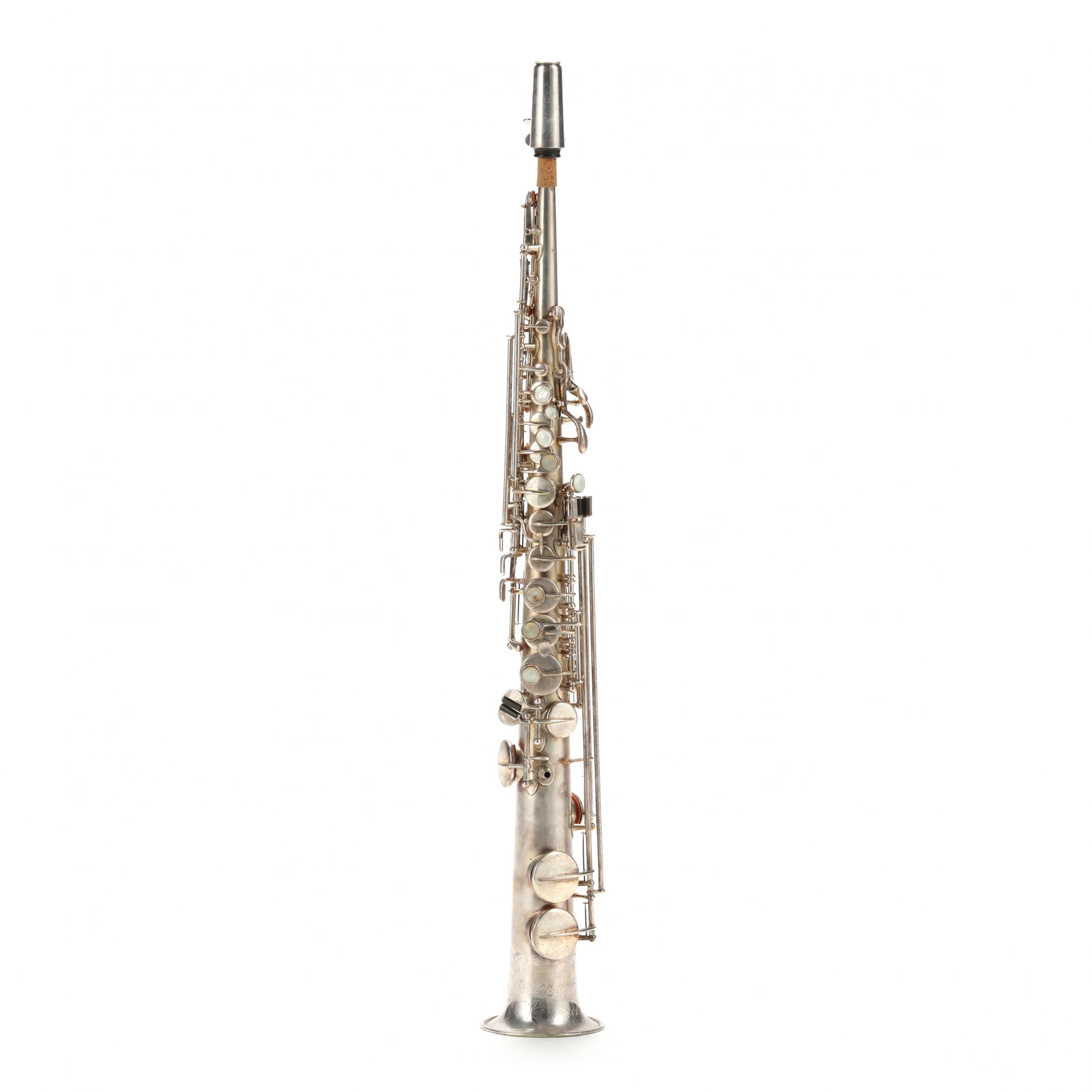 1925 Buescher True Tone / Low Pitch Soprano Saxophone (Lot 2378