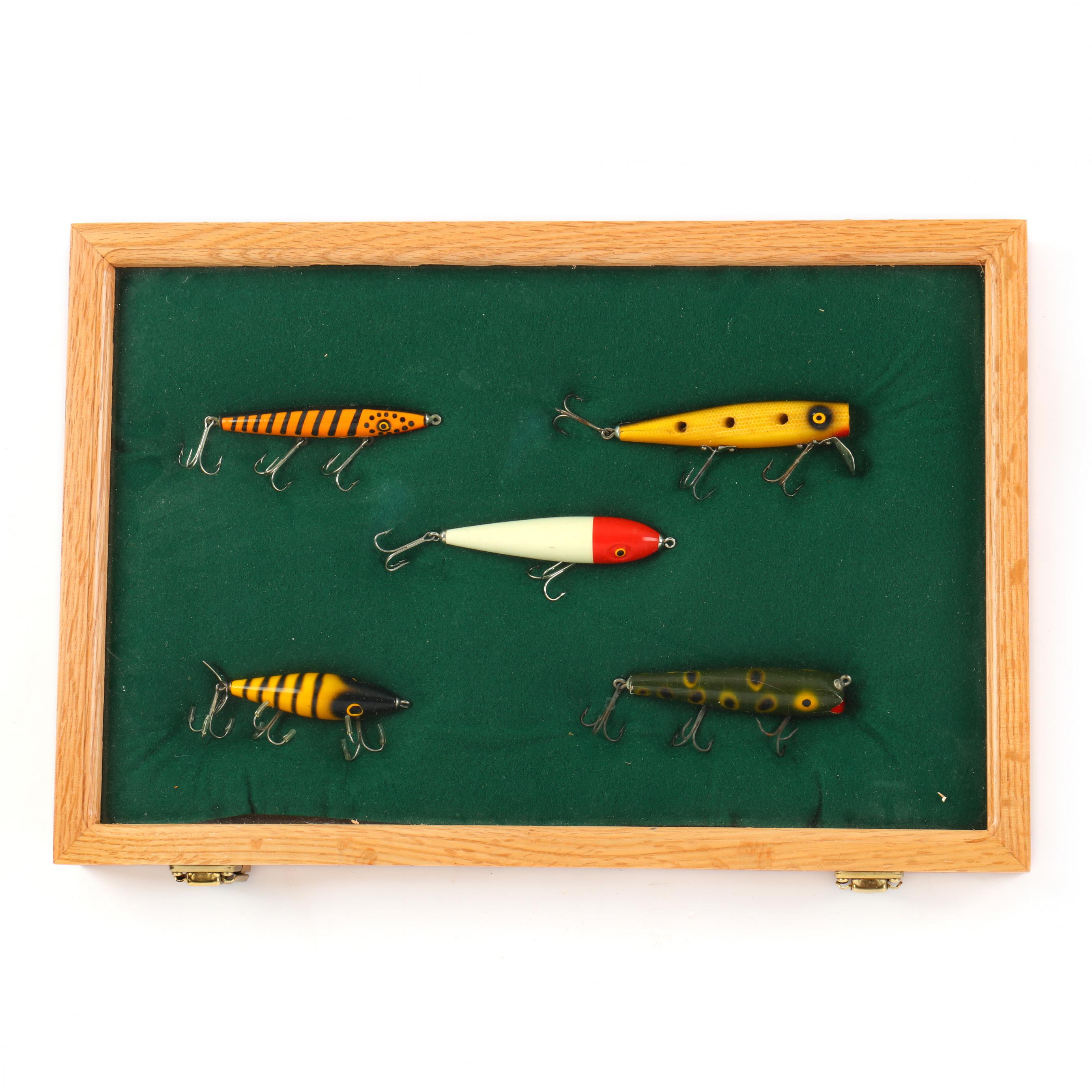 Vintage Fishing Lure Collection in Shadow Boxes (Lot 1270 - The Winter  Decoy & Sporting Art AuctionMar 3, 2022, 12:00pm)