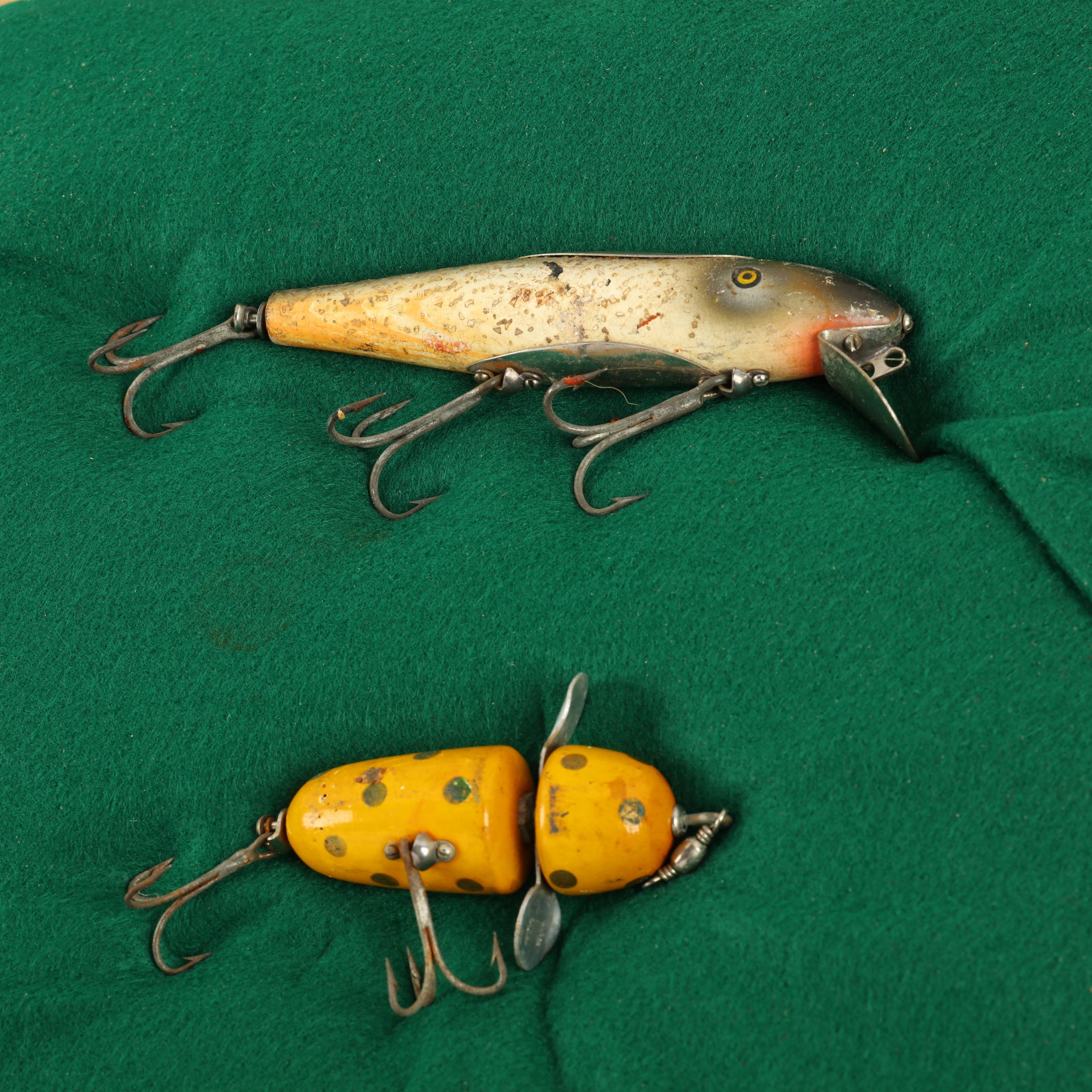 Sold at Auction: Vintage Fishing Lure Lot