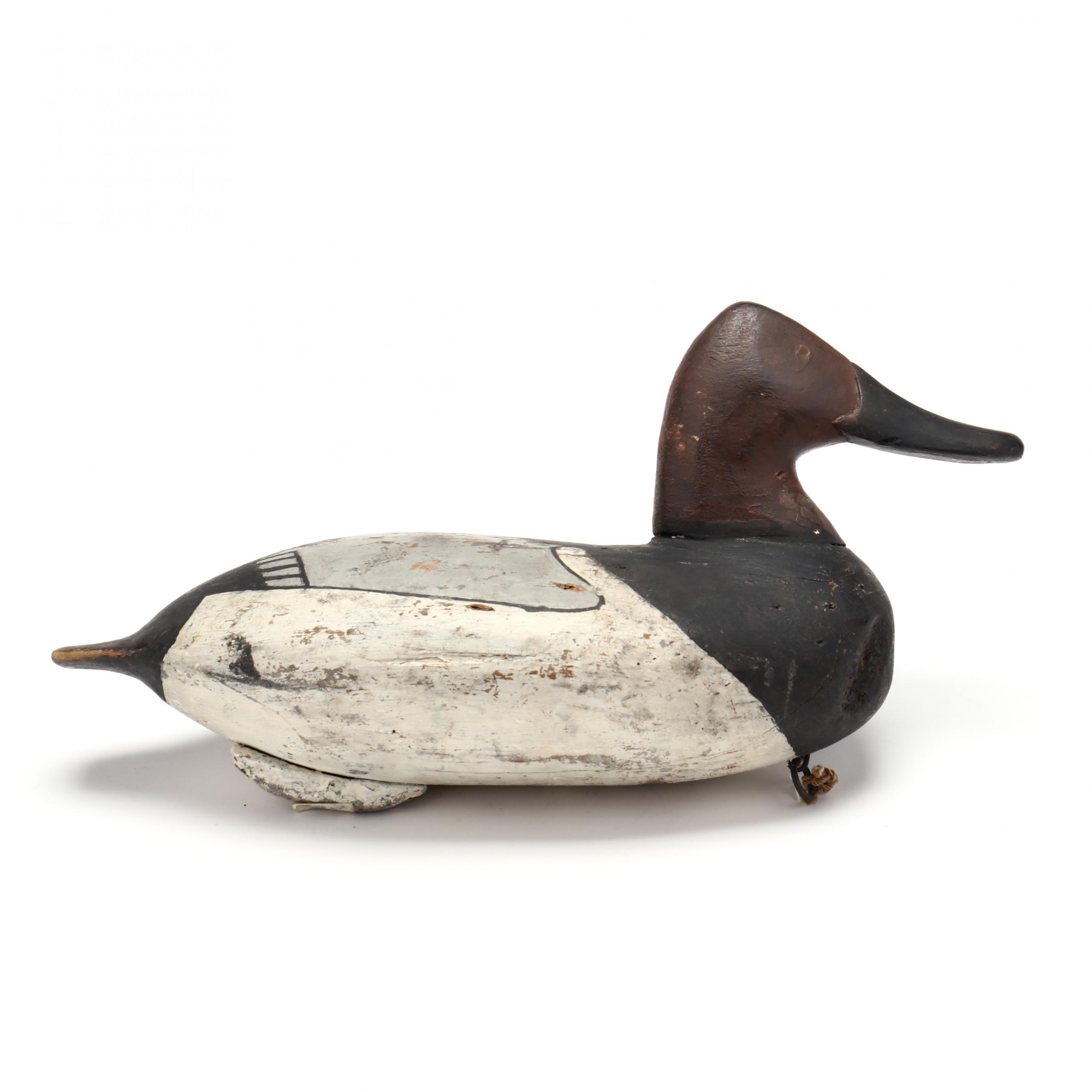 Will Heverin (MD, 1860-1951), Canvasback (Lot 1241 - The Winter