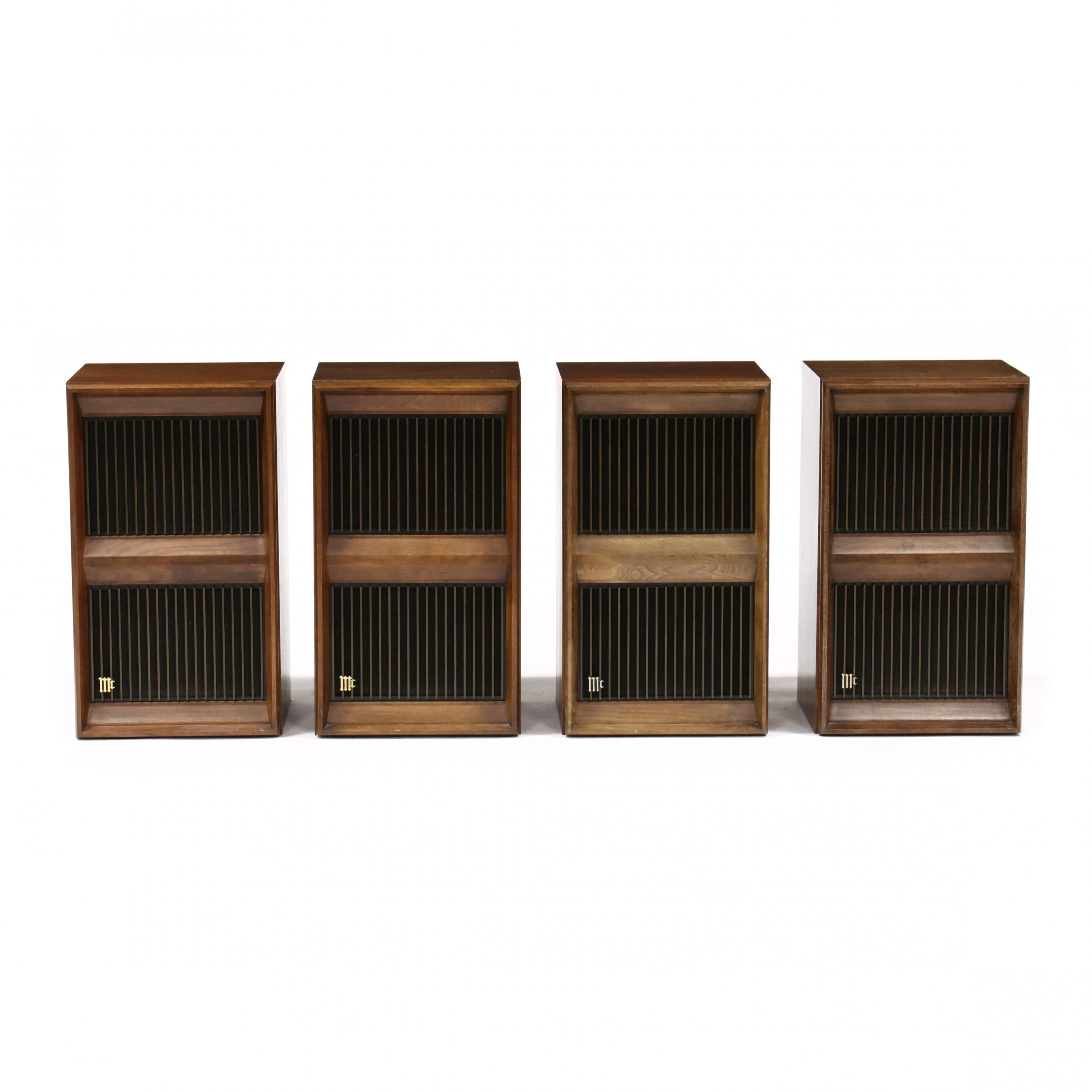 McIntosh, Four Vintage ML-1C Speakers (Lot 3124 - Modern Art