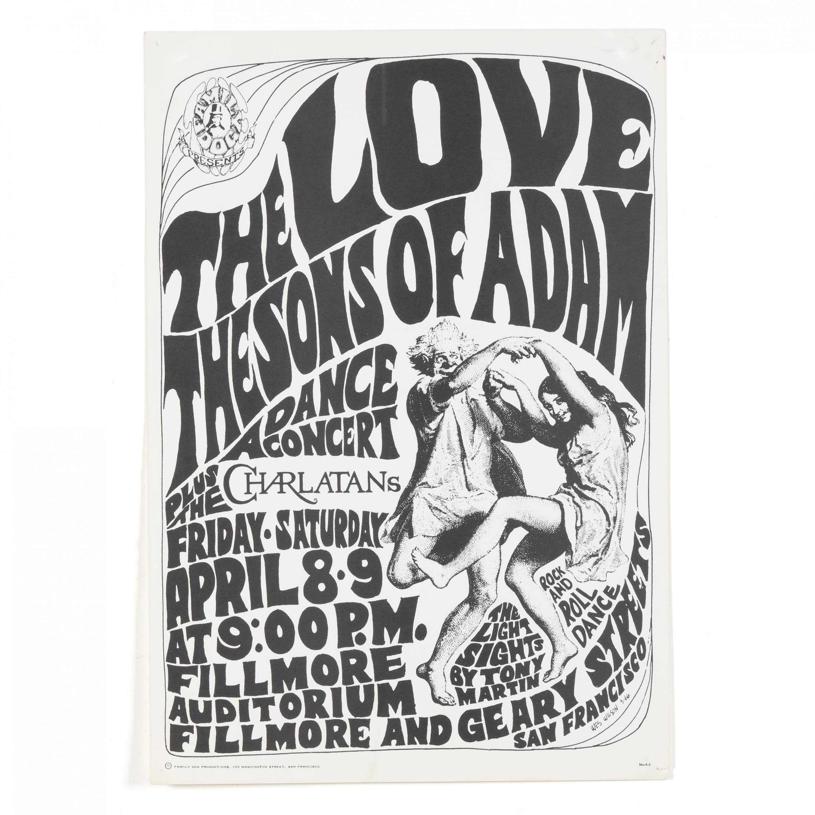 Two Family Dog Concert Posters, 