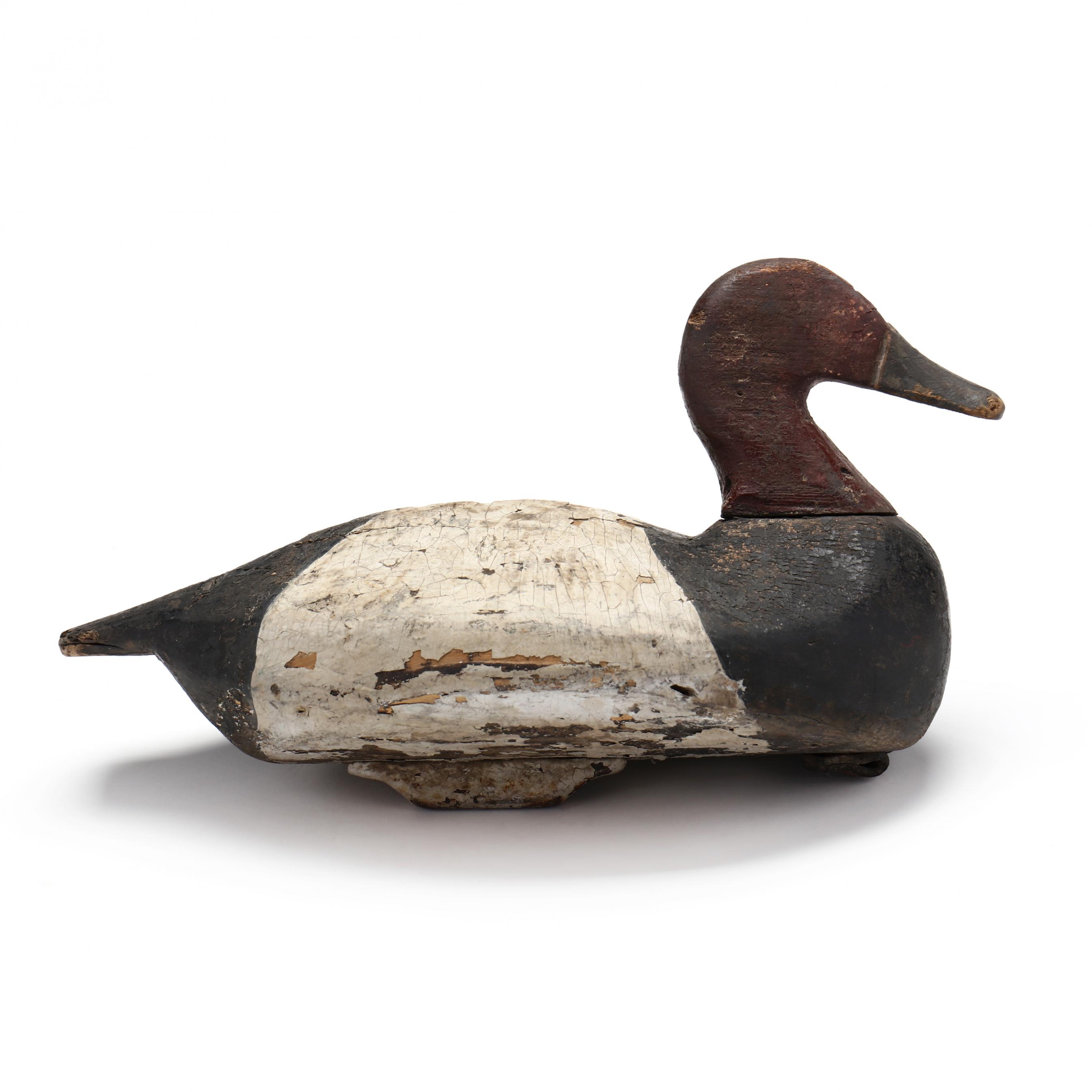 Linwood Dudley (NC, 1886-1958), Canvasback (Lot 1227 - The Winter
