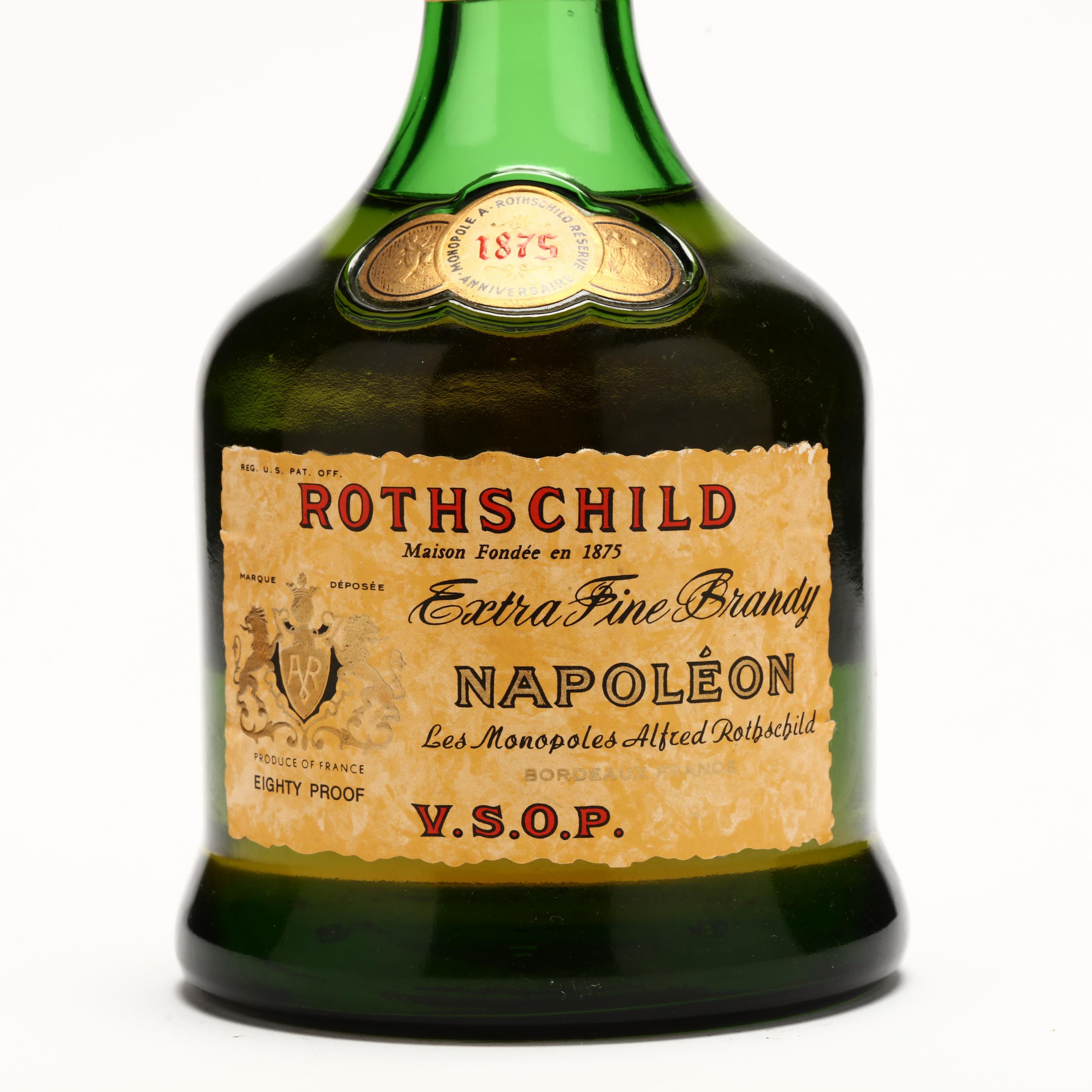 Rothschild Extra Fine Napoleon V.S.O.P. Brandy (Lot 3005