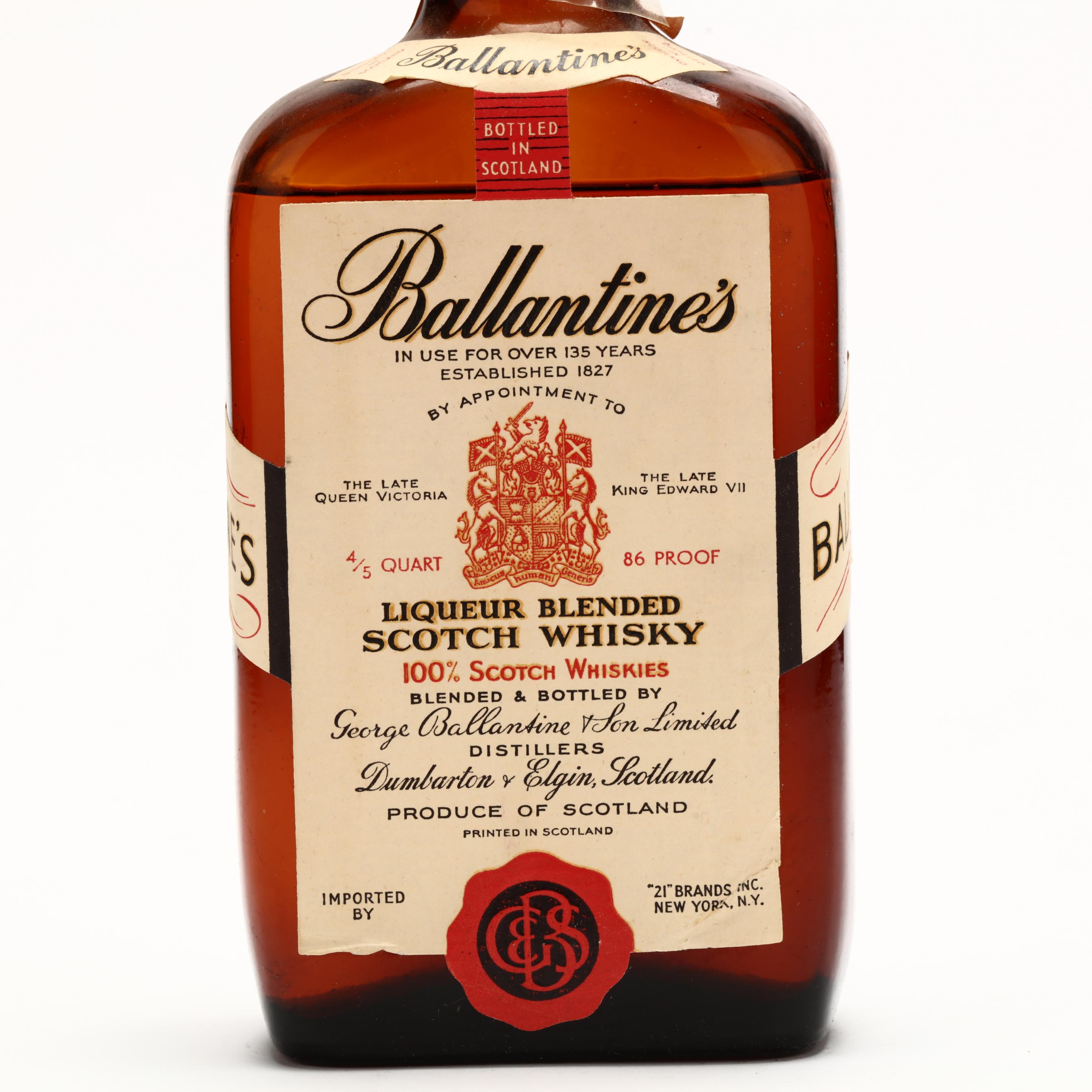 Ballantine's Liqueur Blended Scotch Whisky (Lot 3144 - Rare