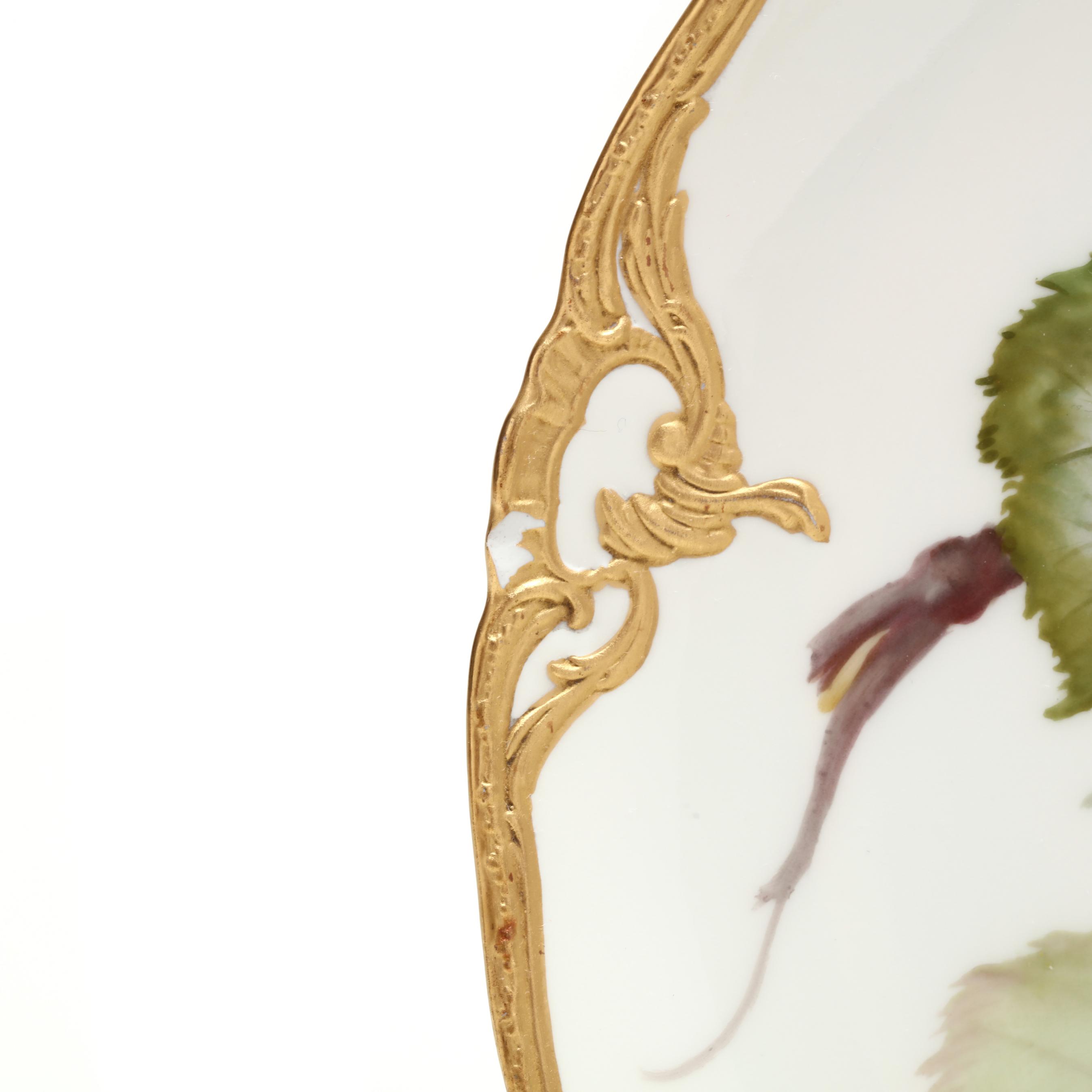 Set of Eleven Berlin (KPM) Porcelain Hand-Painted Plates (Lot 188