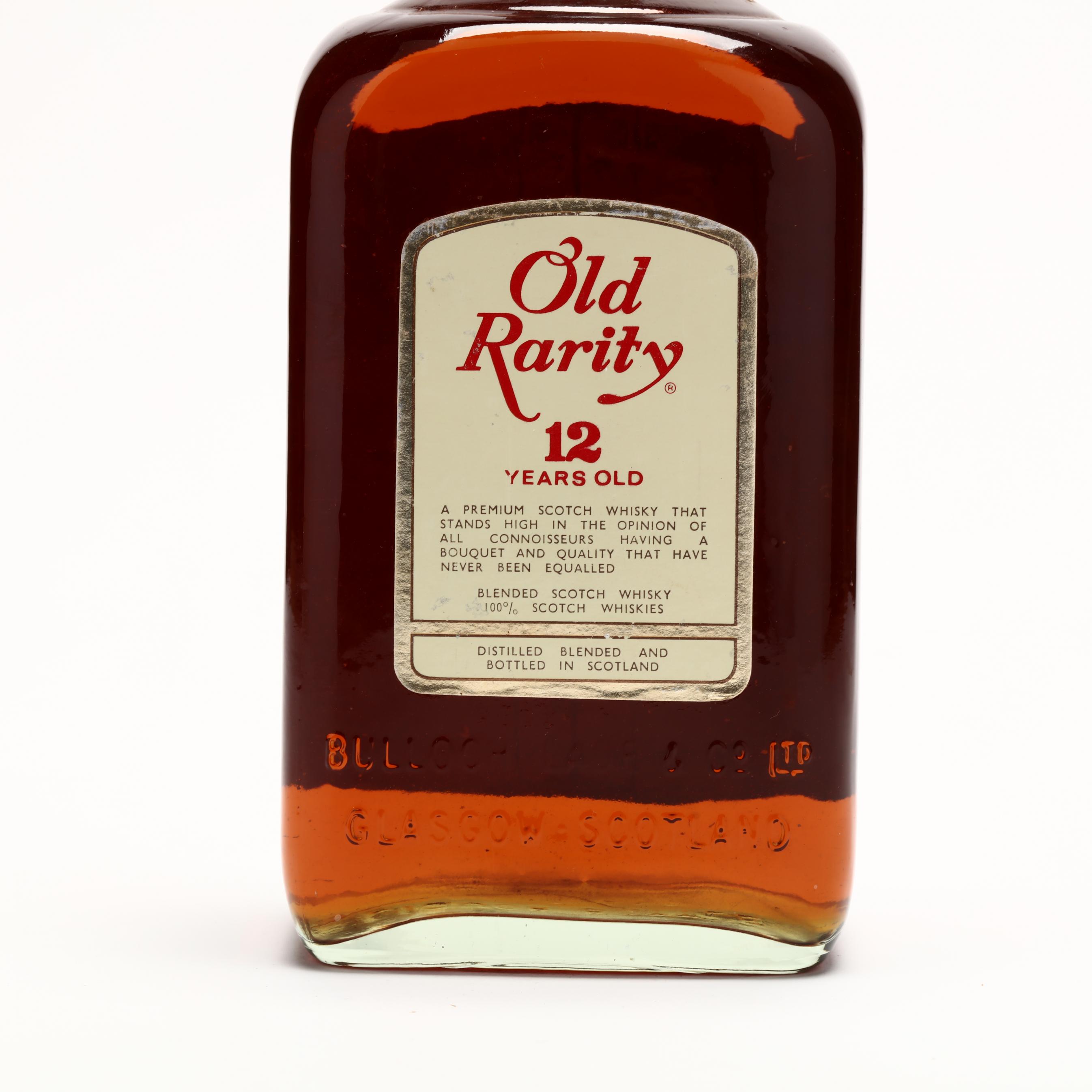 Old Rarity Blended Scotch Whisky (Lot 3149 - Rare SpiritsMar 11